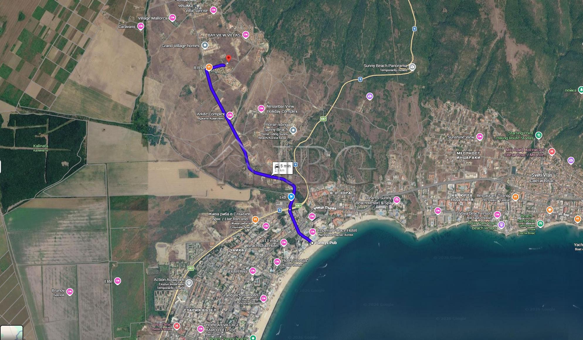 Investment Plot for Development Near the Sea Kosharitsa - Only 2.9 km from the Beach — photo 2