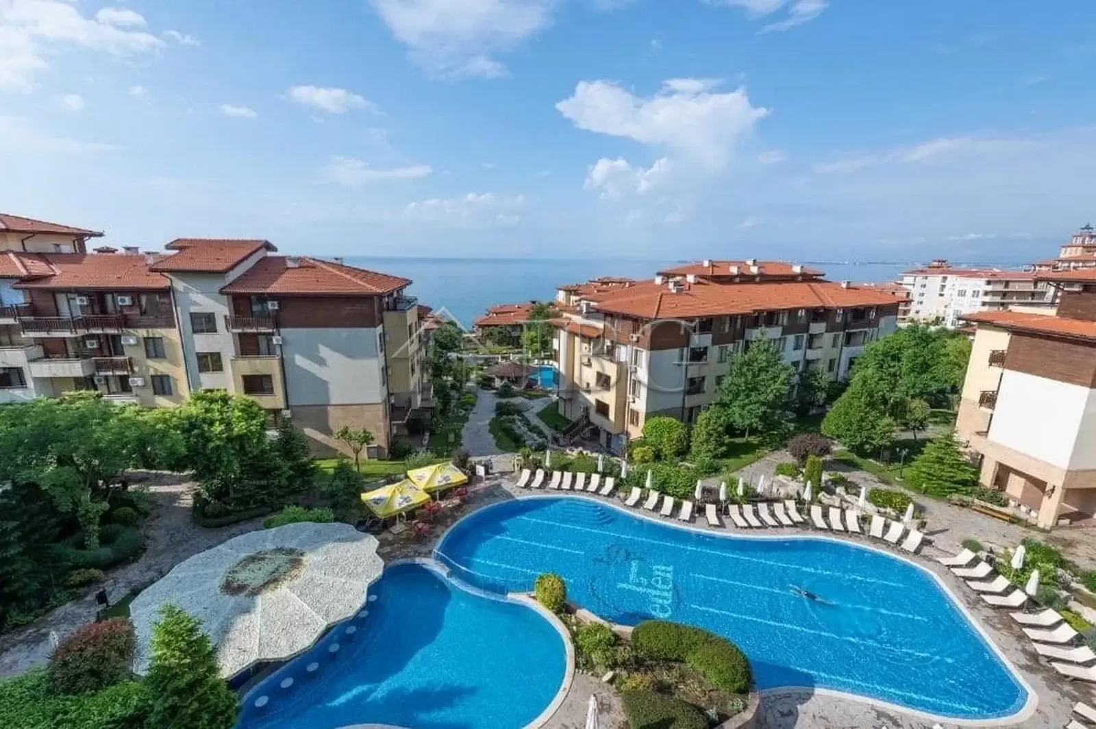 Studio with Sea View Garden of Eden, Sveti Vlas — Sveti Vlas