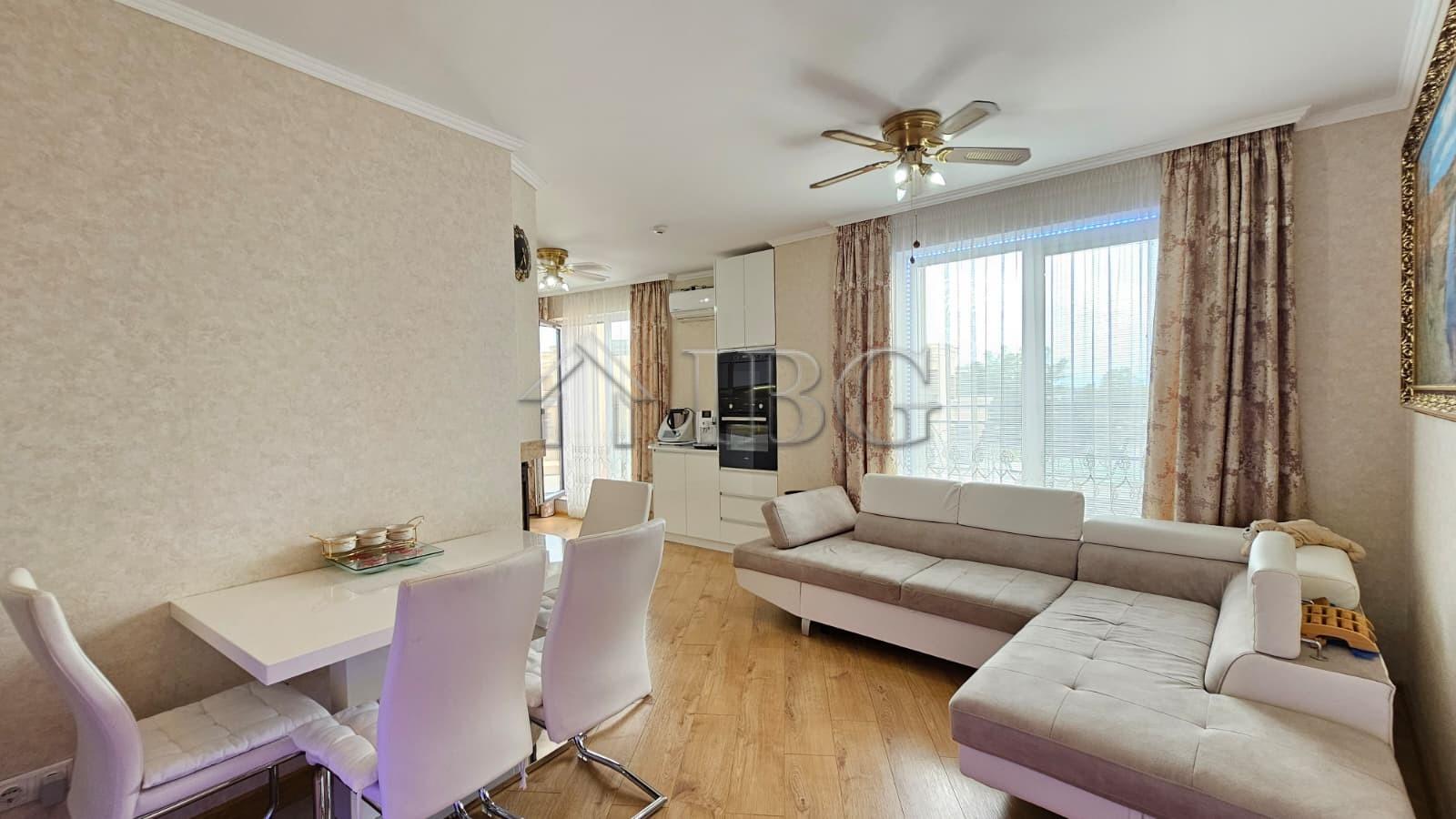 Luxury Penthouse with Huge Private Terrace & Sauna Aphrodite Park, Sunny Beach — photo 12 of 25