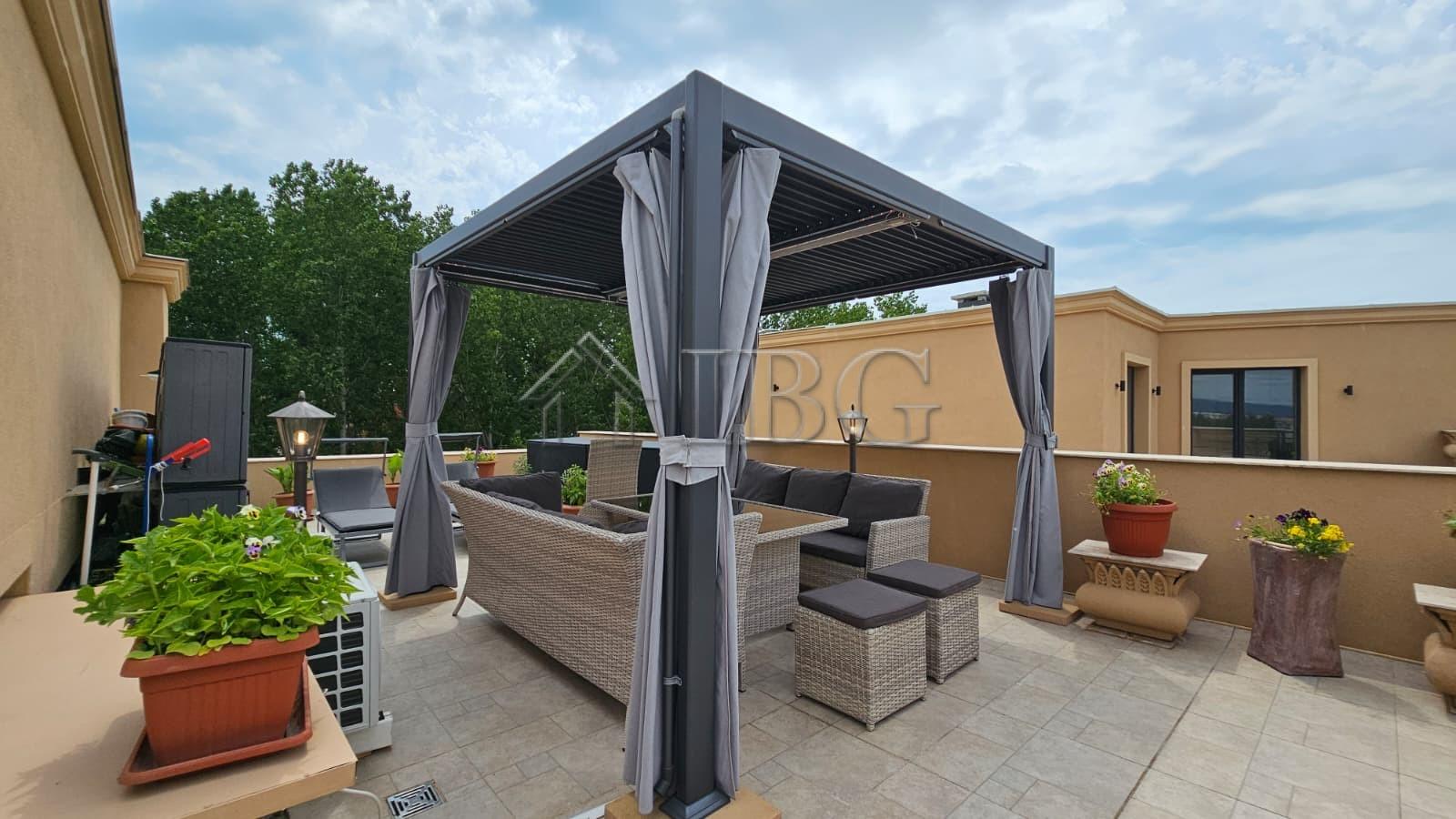 Luxury Penthouse with Huge Private Terrace & Sauna Aphrodite Park, Sunny Beach — photo 8 of 25