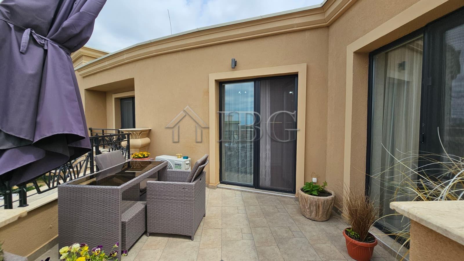 Luxury Penthouse with Huge Private Terrace & Sauna Aphrodite Park, Sunny Beach — photo 10 of 25