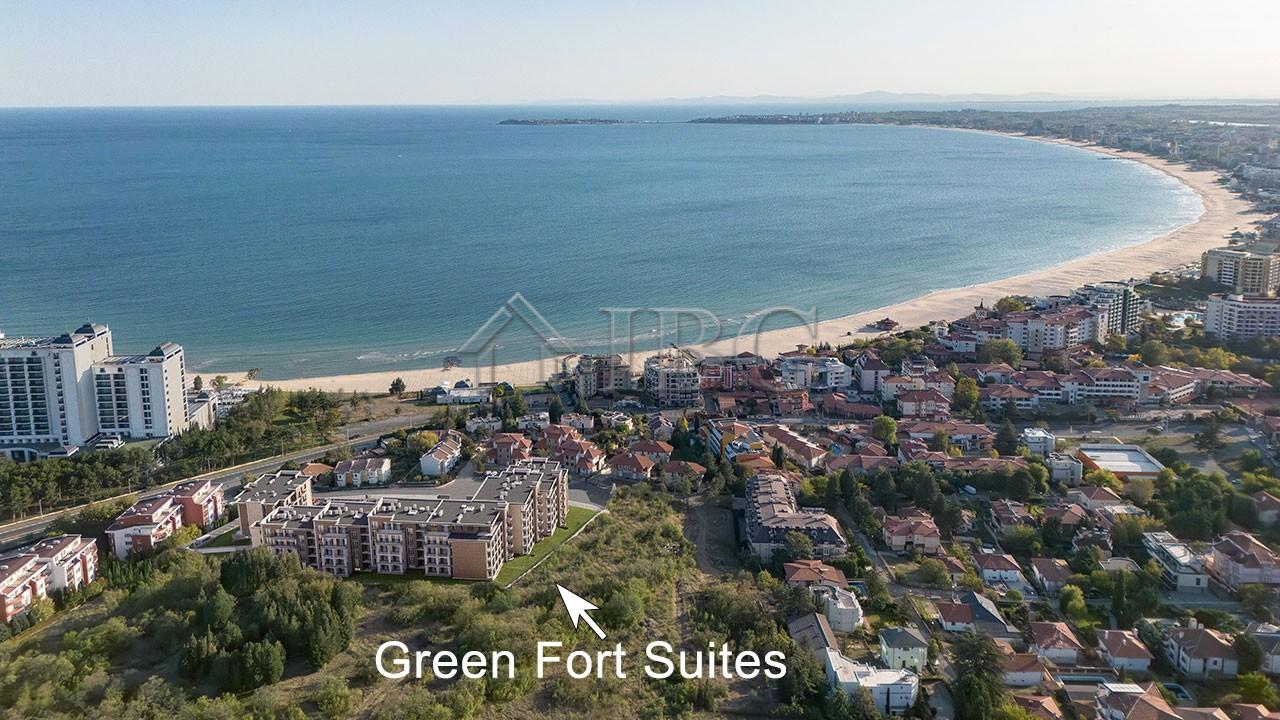 Sea View Studio with Installment Plan Until 2031 Green Fort Suites, Sunny Beach — main photo