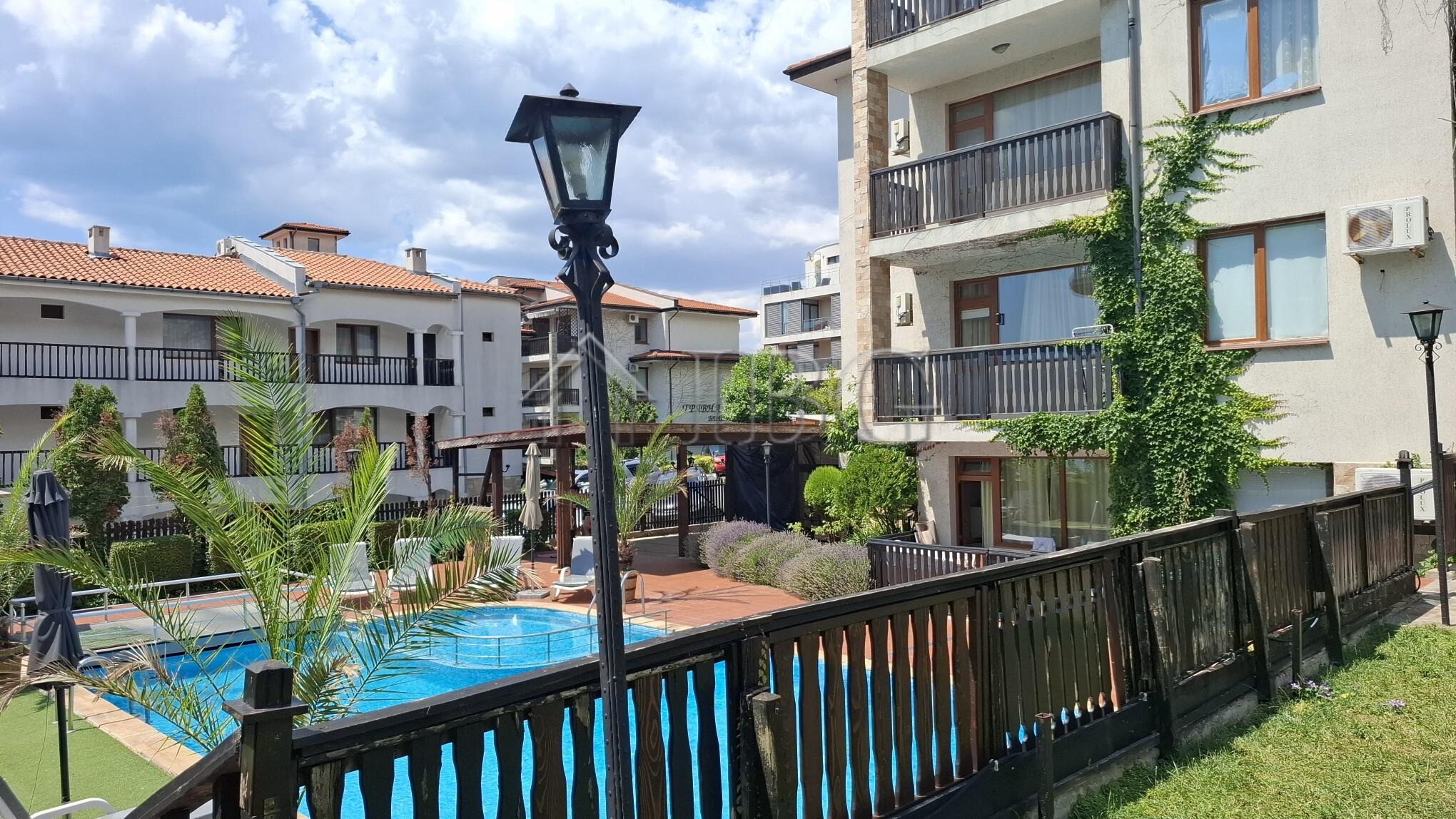 2-Bedroom Apartment with Sea View Only 150 m from the Beach in Tryavna Complex, Sveti Vlas — main photo