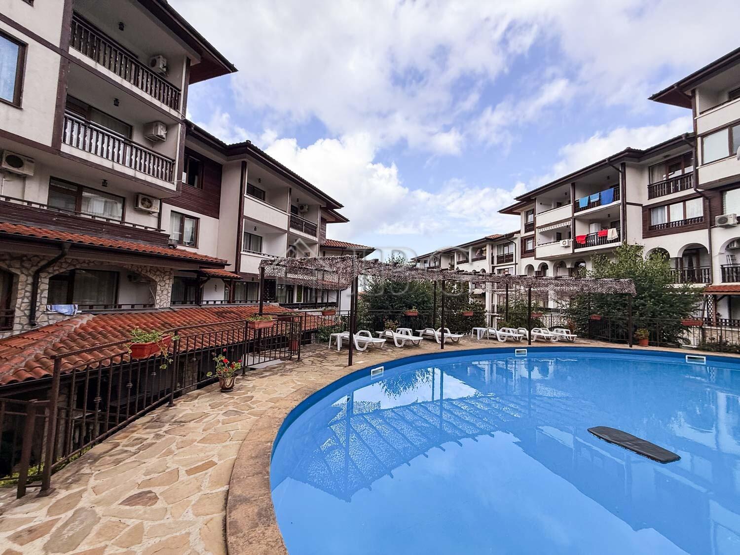 Furnished One-Bedroom Apartment Arena 1, Sveti Vlas - First Line to the Sea — photo 25 of 25