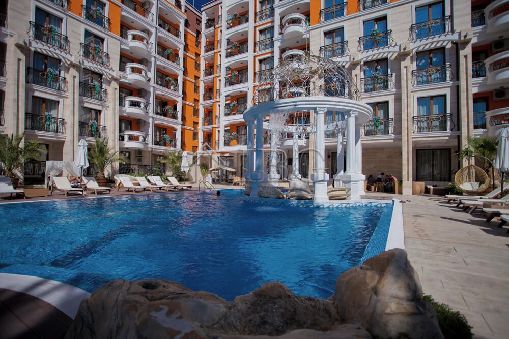 1-Bedroom Apartment with Pool View in Harmony Palace, Sunny Beach — photo 19 of 21