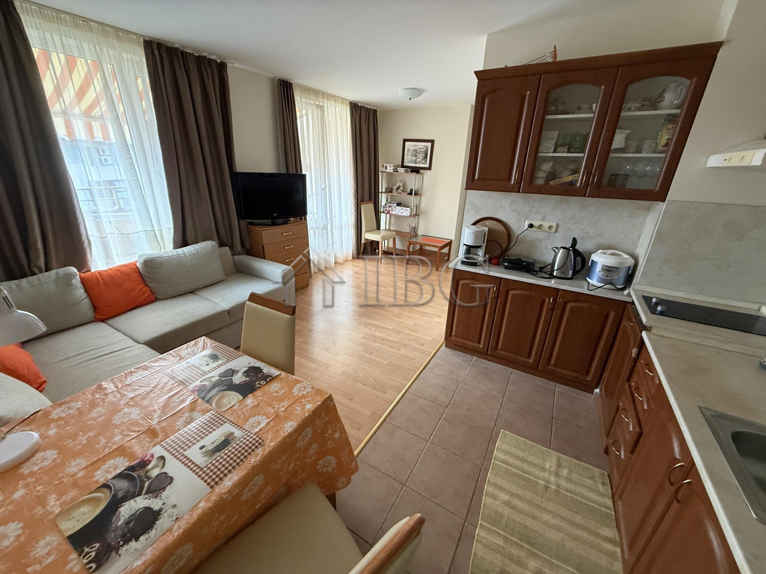 Furnished 1-Bedroom Apartment in Nessebar Fort Club, Sunny Beach — Sunny Beach