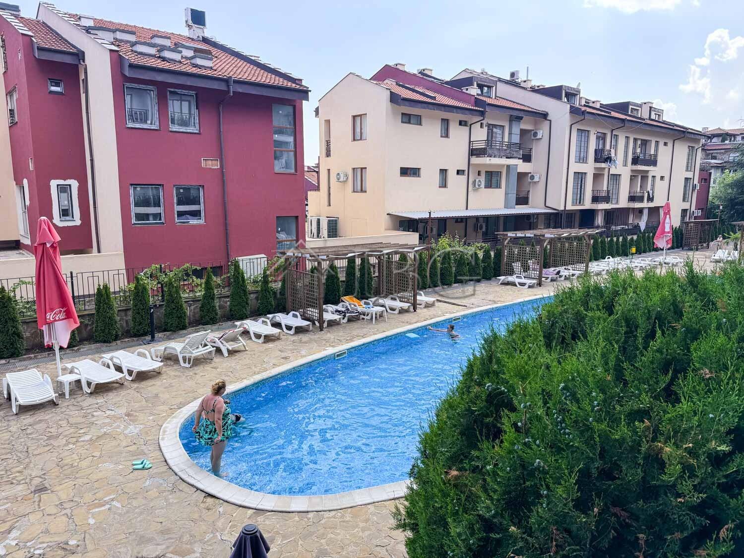 Furnished Studio with Pool View in Panorama Bay 2, Sveti Vlas — photo 14 of 20