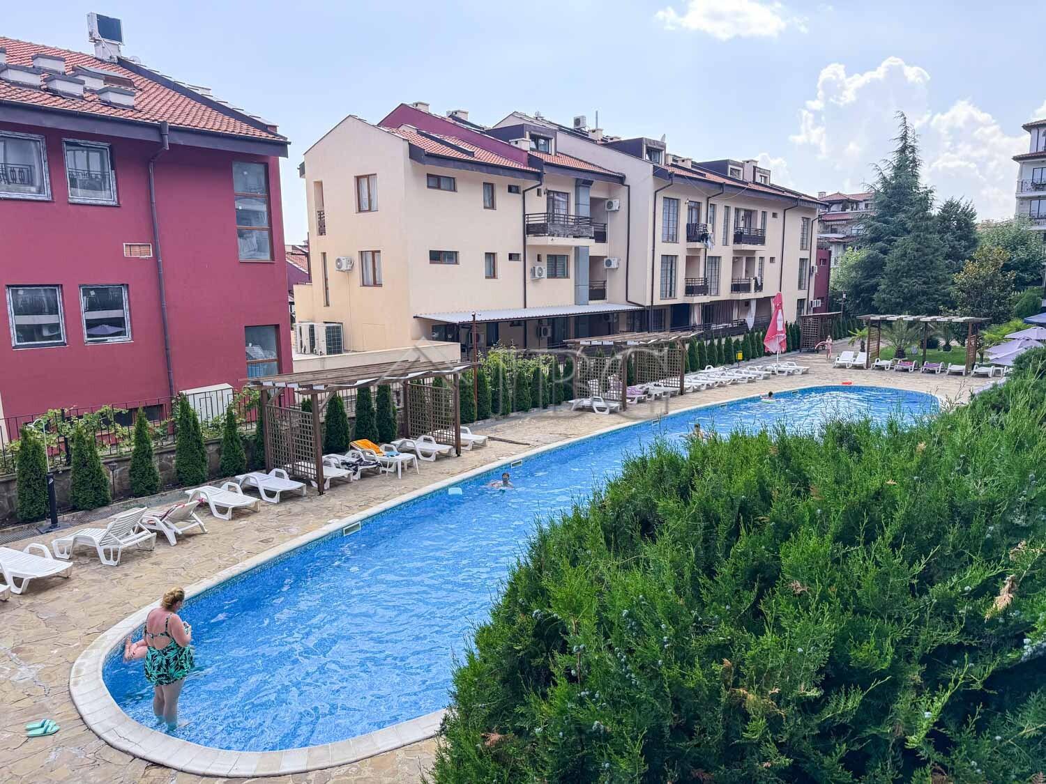 Furnished Studio with Pool View in Panorama Bay 2, Sveti Vlas — photo 15 of 20