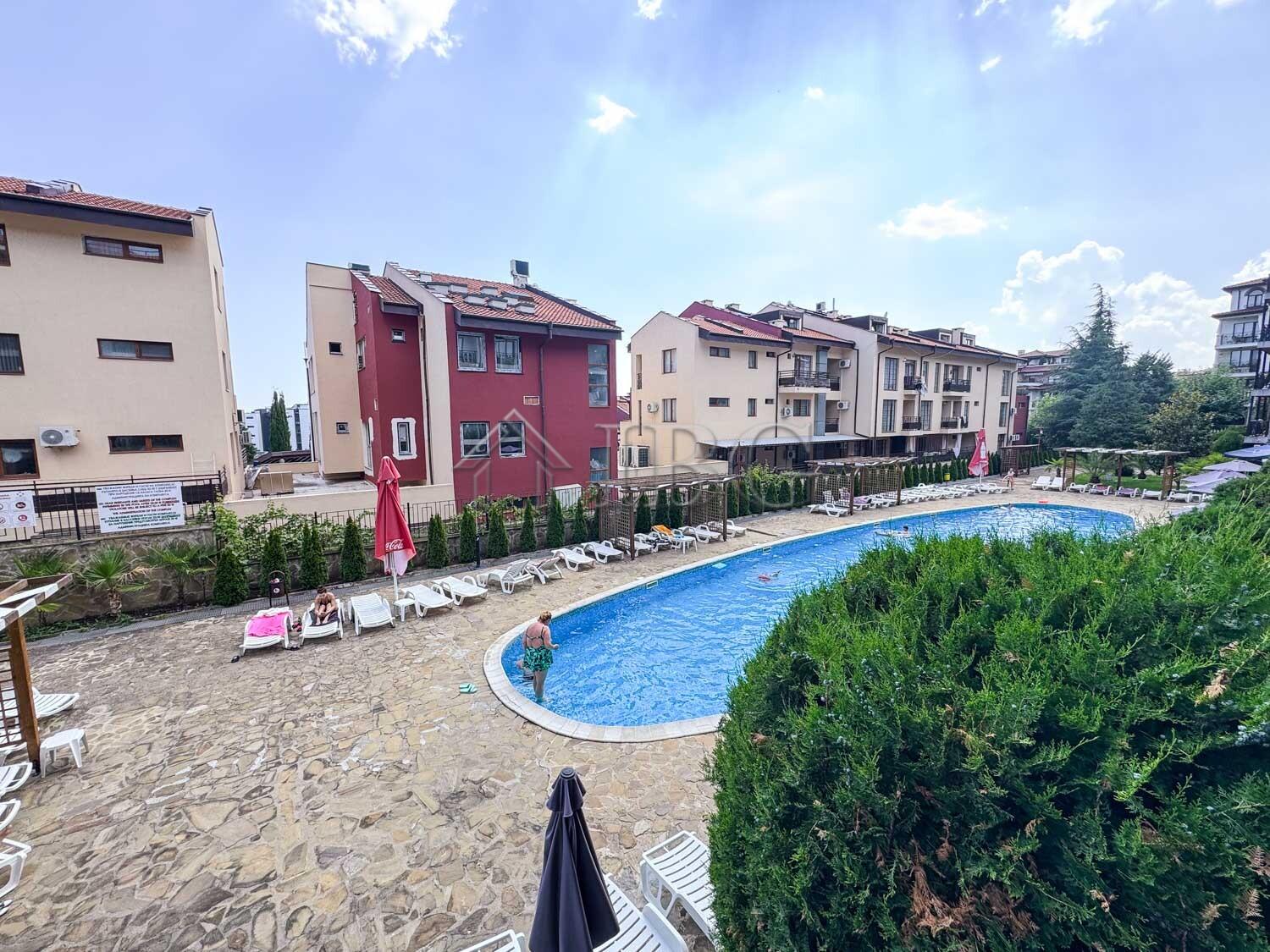Furnished Studio with Pool View in Panorama Bay 2, Sveti Vlas — photo 3