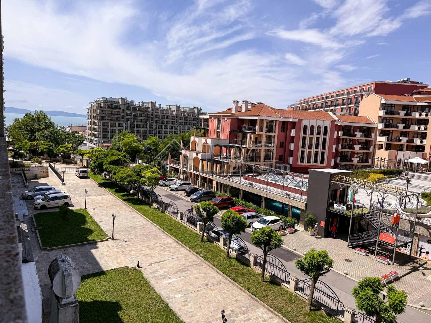 Apartment with 1 Bedroom and Side Sea View in Sunset Resort, Beta Building, Pomorie — main photo