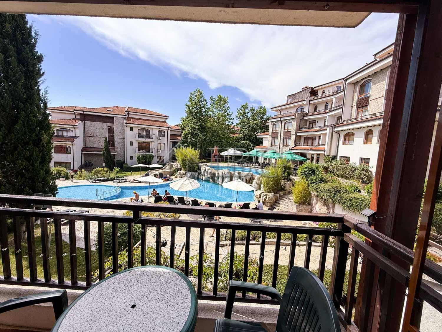 Furnished 1-Bedroom Apartment with Pool View in The Vineyards Resort & SPA, Aheloy — photo 6 of 25