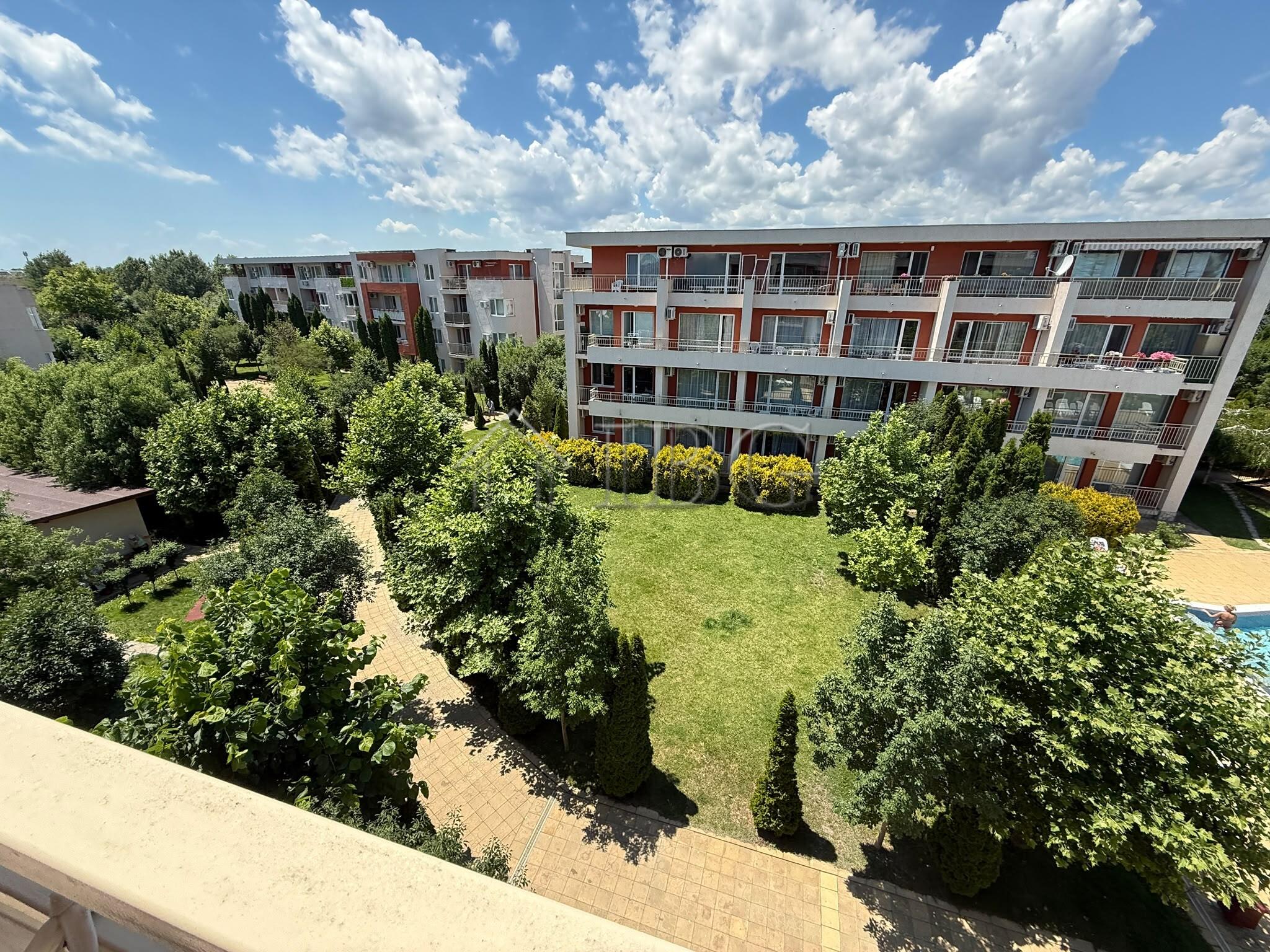 Furnished 2-room Apartment Pool View Nessebar Fort Club, Sunny Beach — photo 2