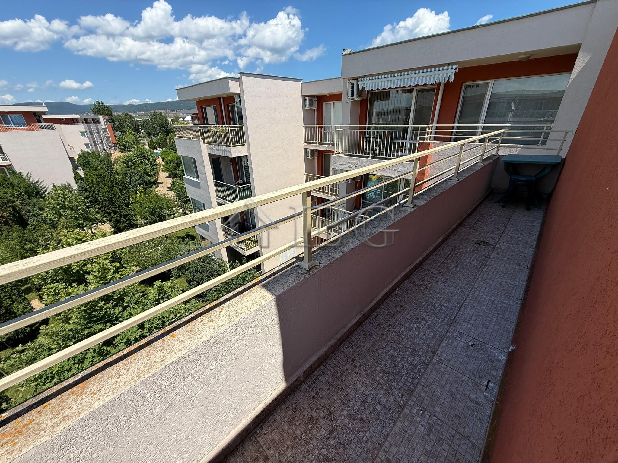 Furnished 2-room Apartment Pool View Nessebar Fort Club, Sunny Beach — photo 6 of 19