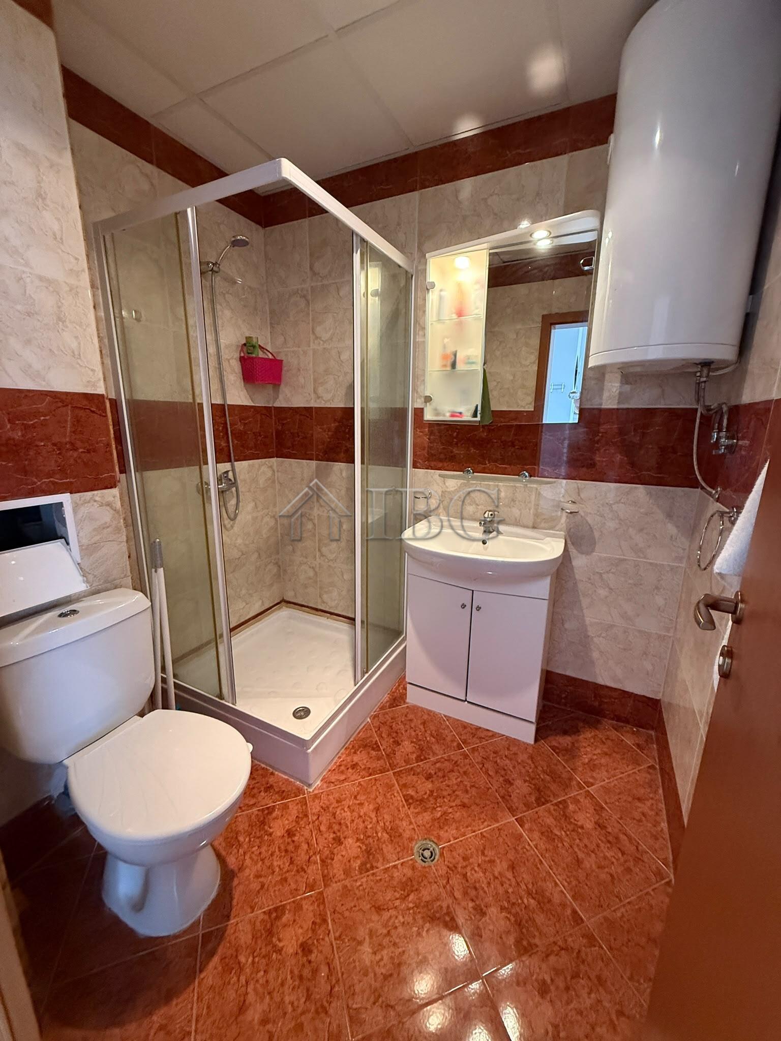 Furnished 2-room Apartment Pool View Nessebar Fort Club, Sunny Beach — photo 13 of 19