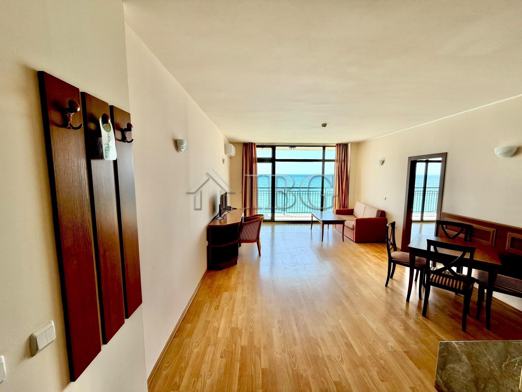 Frontal Sea view, 1st Line - One bedroom apartment, Tiva Del Mar, Sveti Vlas — photo 6 of 25