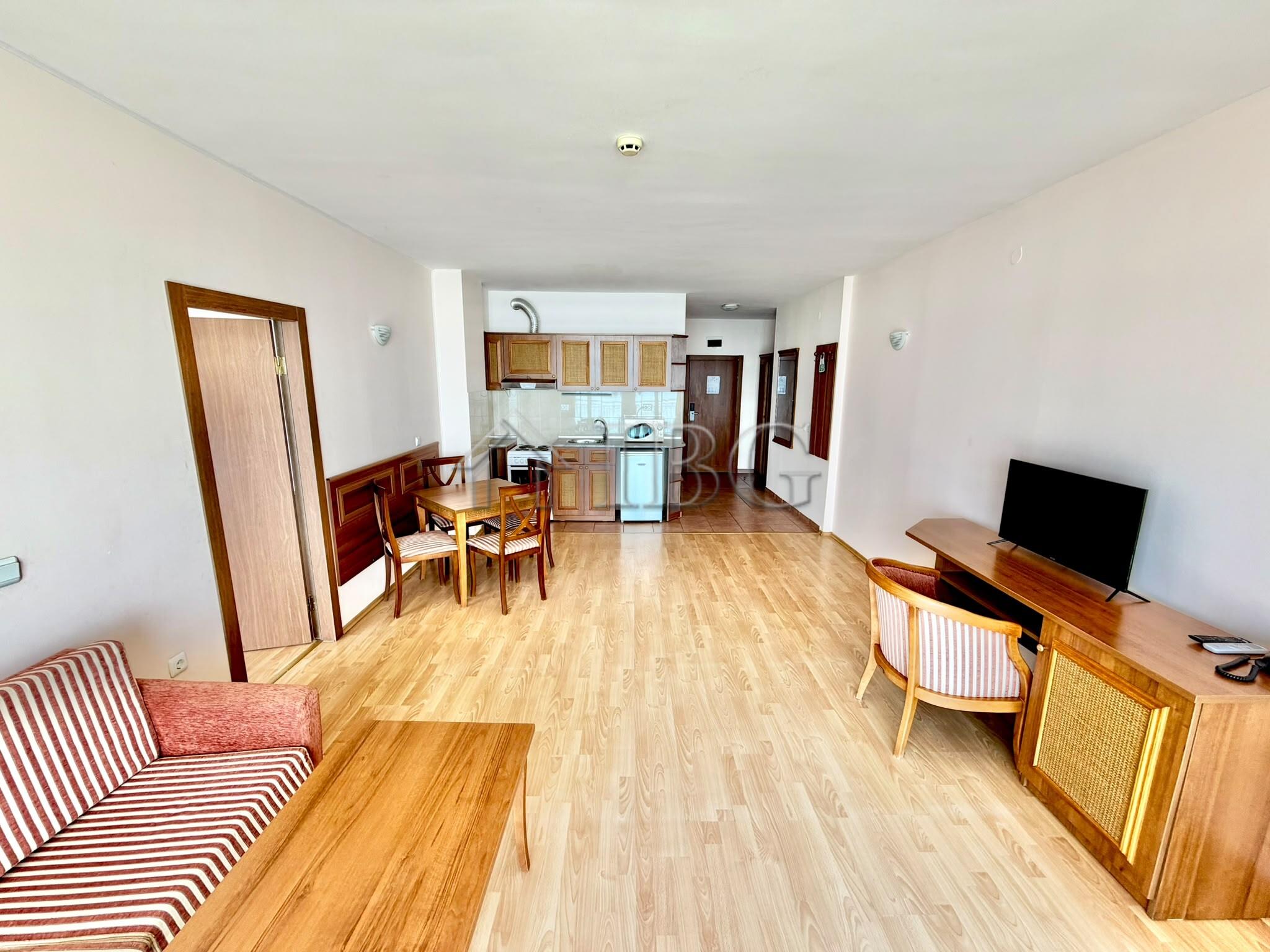 Frontal Sea view, 1st Line - One bedroom apartment, Tiva Del Mar, Sveti Vlas — photo 5 of 25