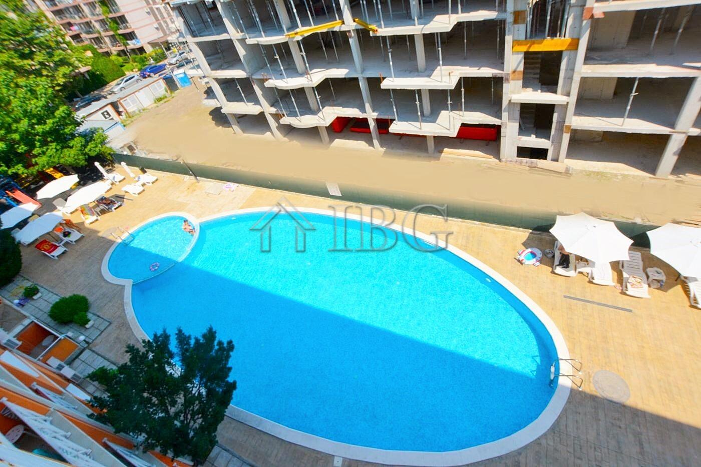Furnished Studio with Pool View for Sale Gerber Residence 2, Sunny Beach — main photo