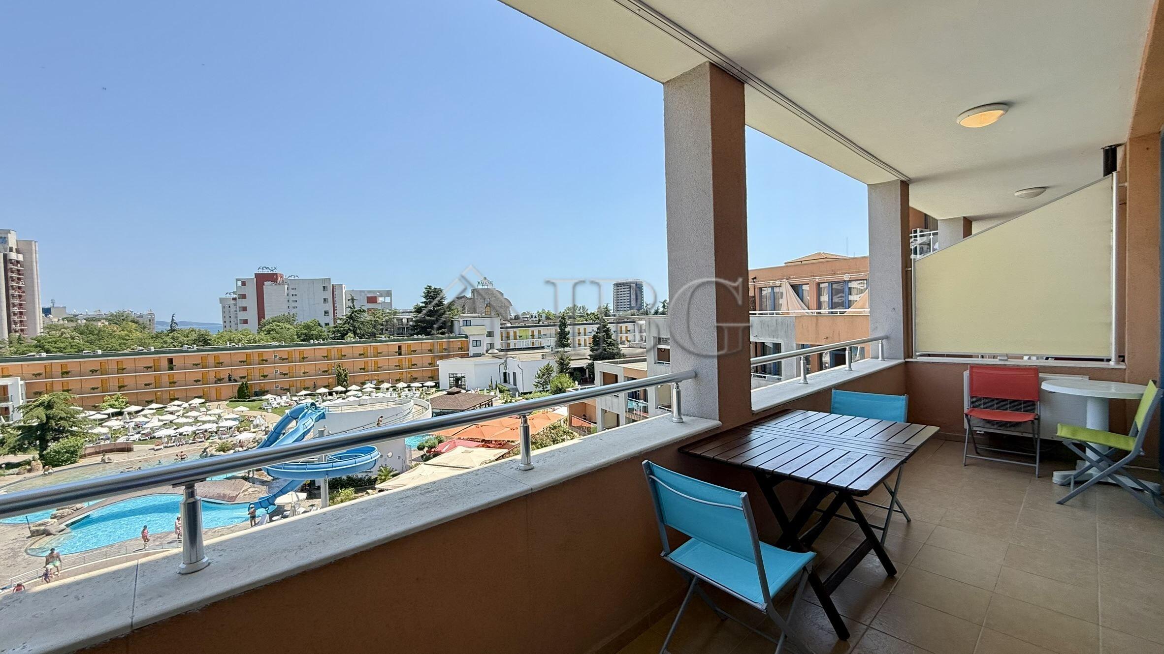 1-Bedroom Apartment with Sea & Pool View Trakia Plaza, Sunny Beach — photo 2