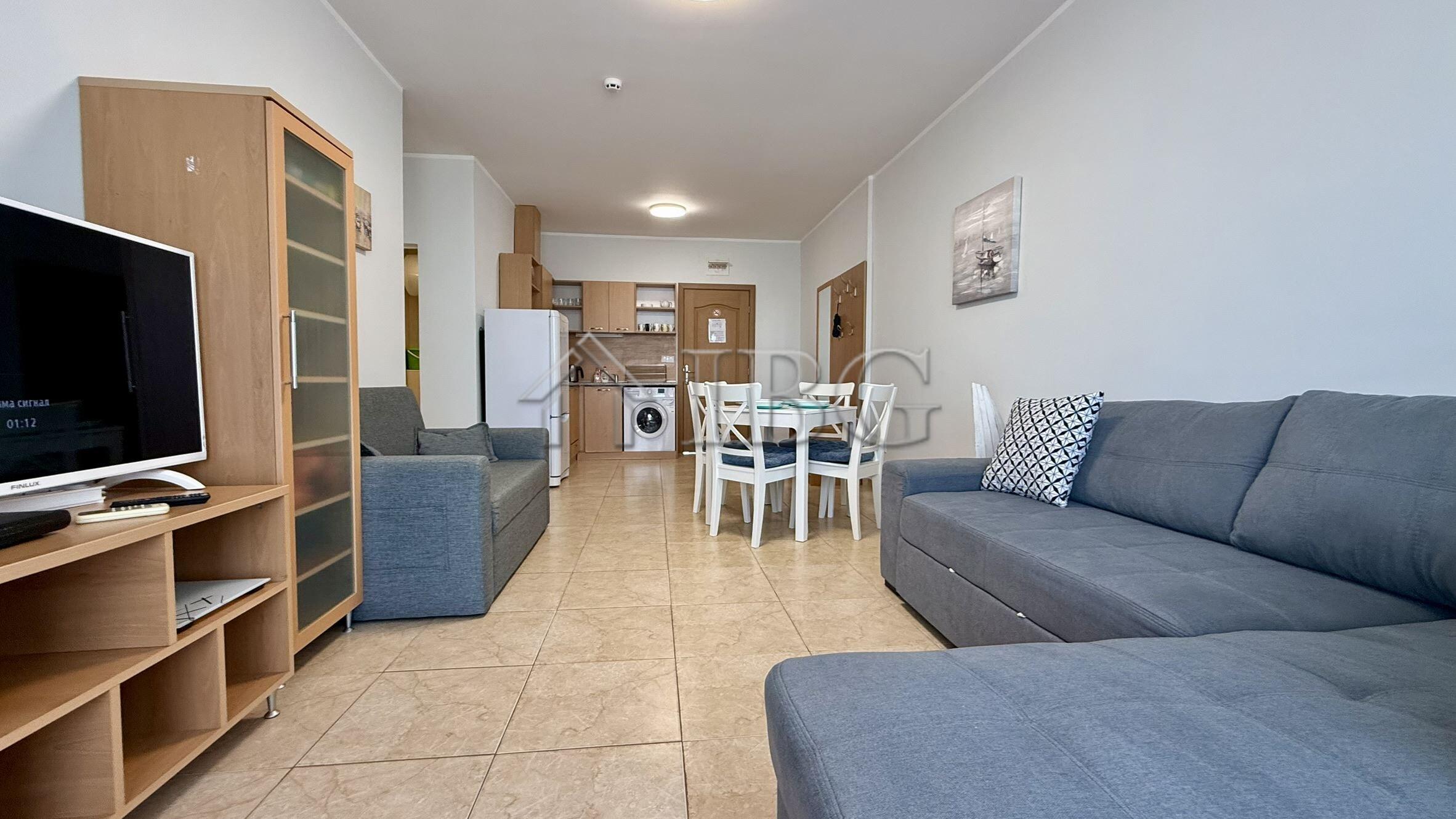 1-Bedroom Apartment with Sea & Pool View Trakia Plaza, Sunny Beach — photo 3