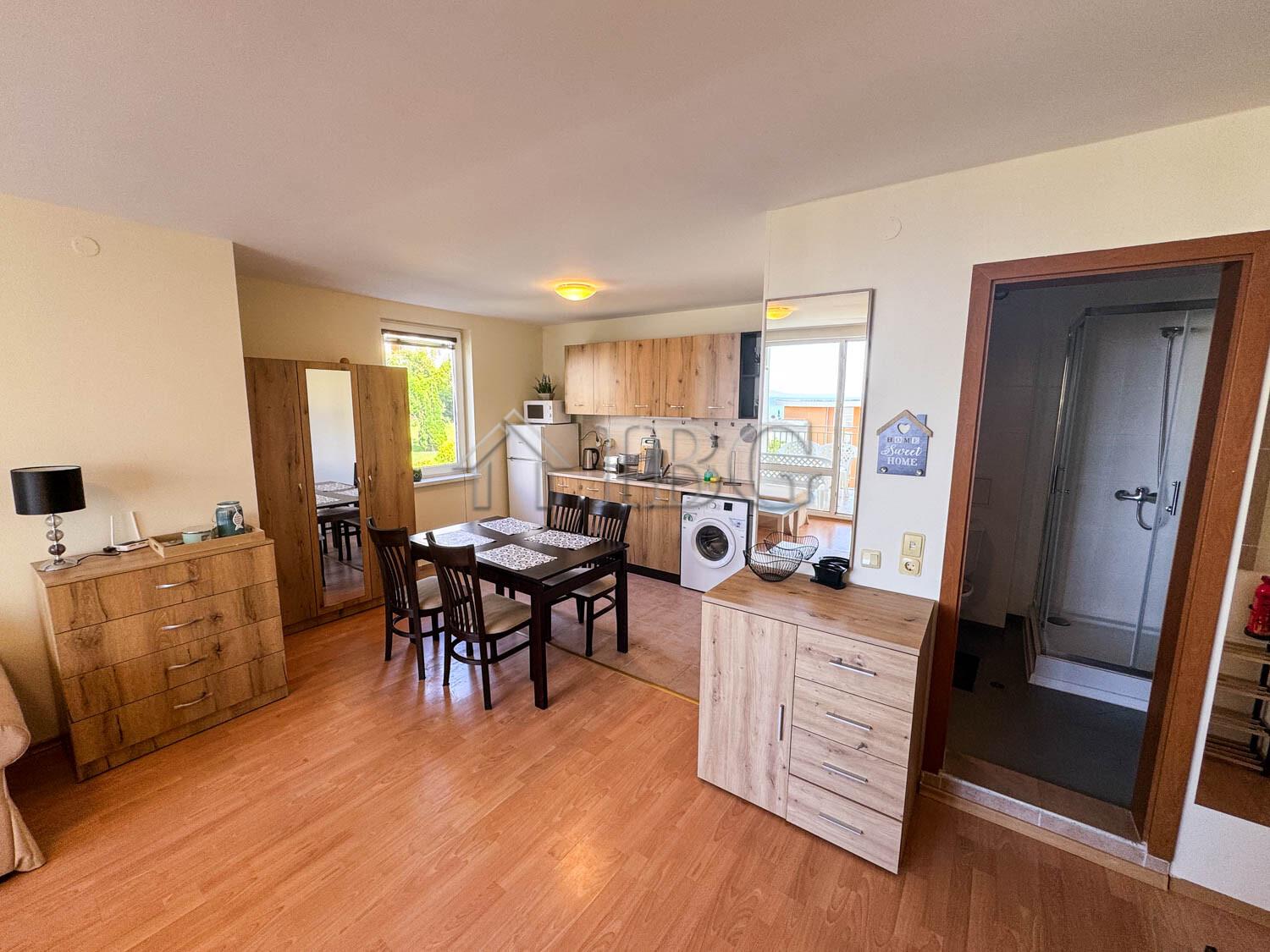 Spacious Studio with Pool and Partial Sea Views in Crown Fort Club, Sveti Vlas — photo 10 of 23