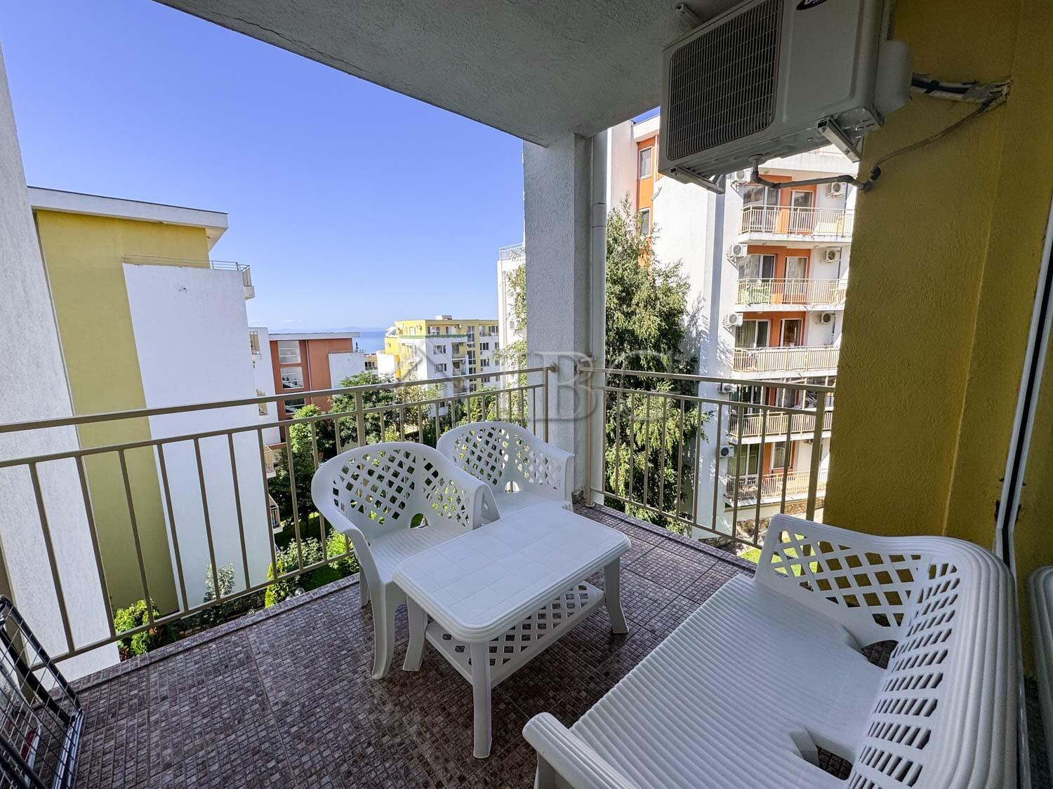 Spacious Studio with Pool and Partial Sea Views in Crown Fort Club, Sveti Vlas — photo 7 of 23
