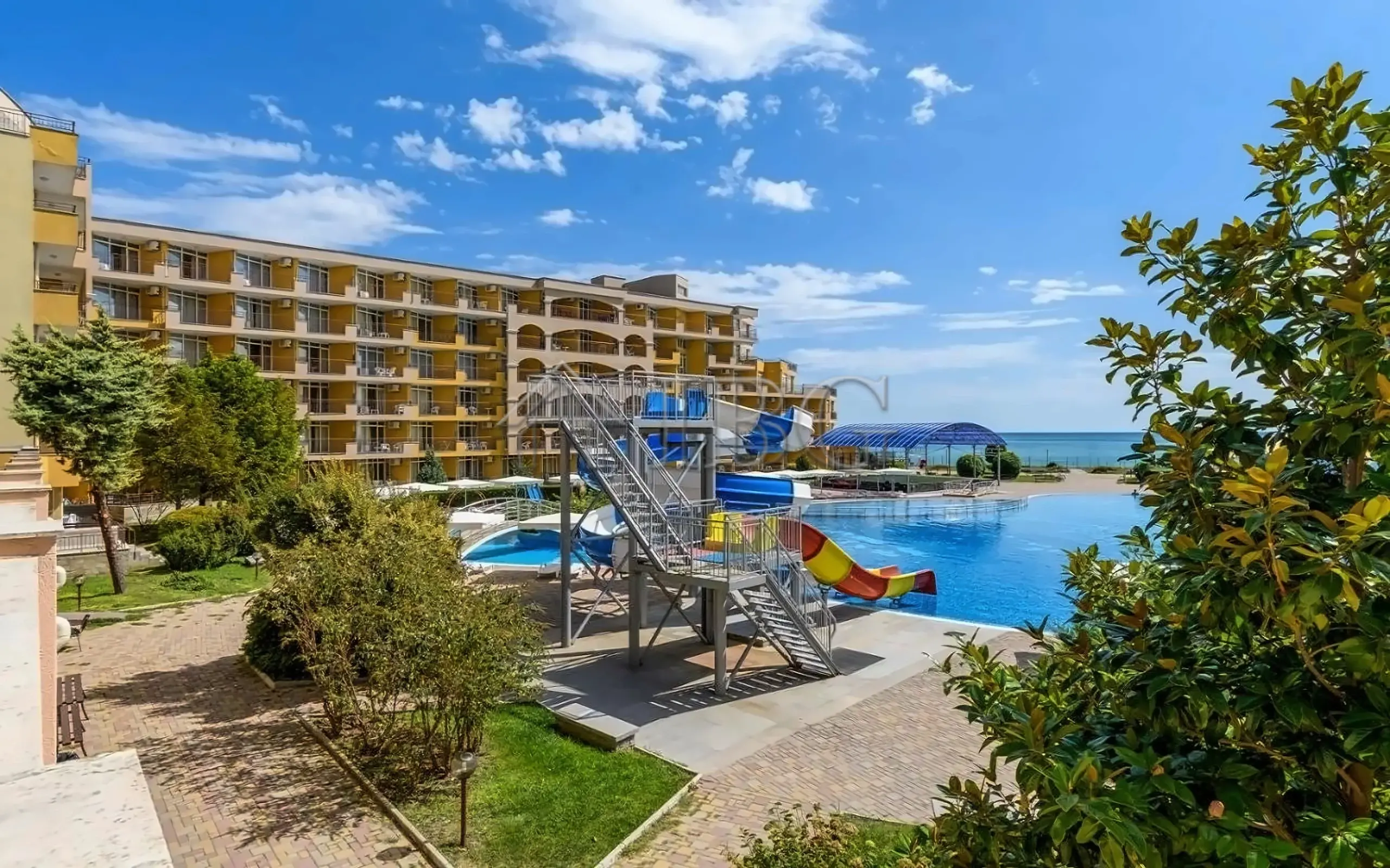 Panoramic Sea View Studio in Midia Family Resort, Aheloy — photo 10 of 11