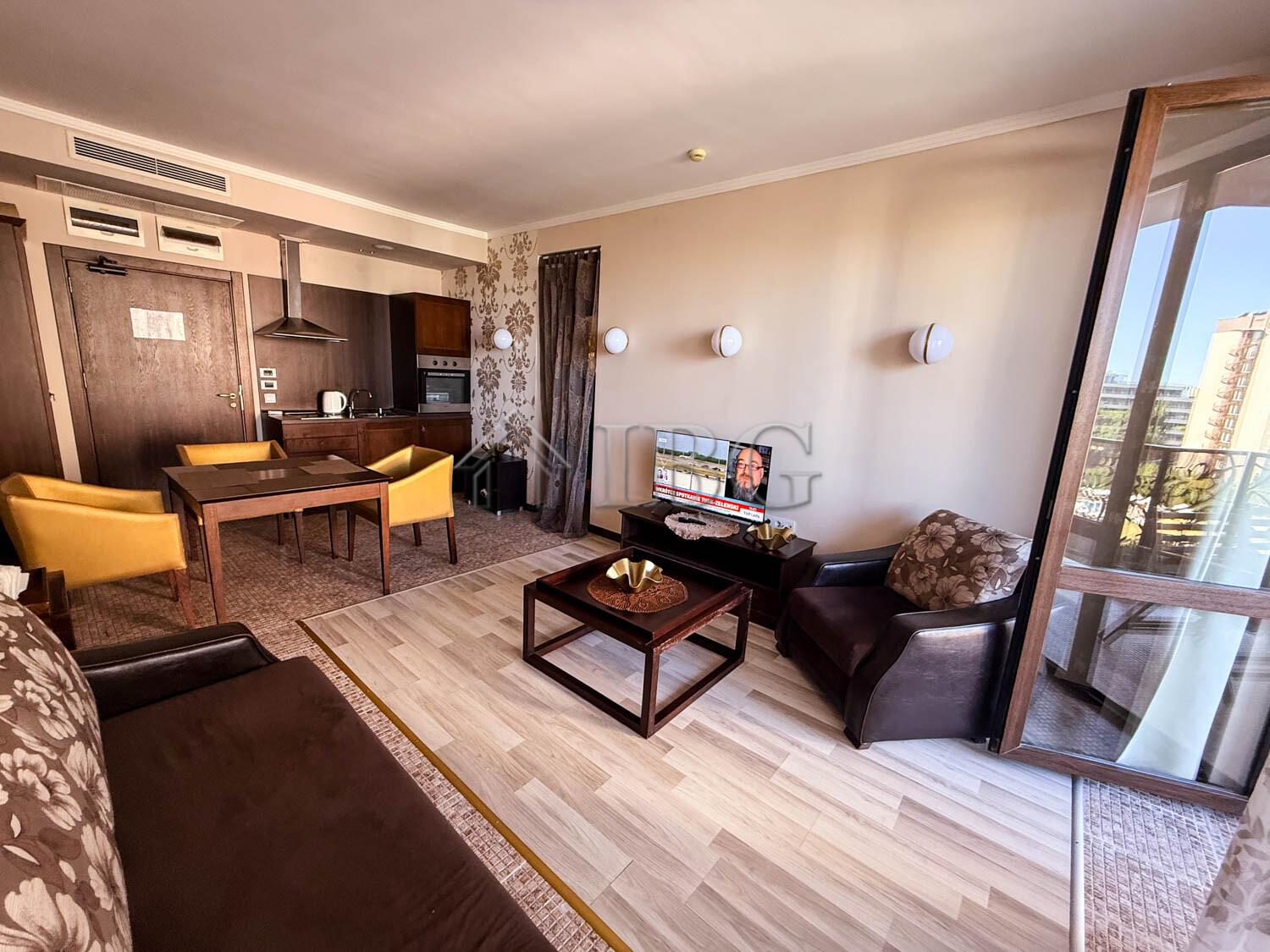 1-Bedroom Apartment with Pool & Partial Sea View Barcelo Royal Beach, Sunny Beach — photo 14 of 25