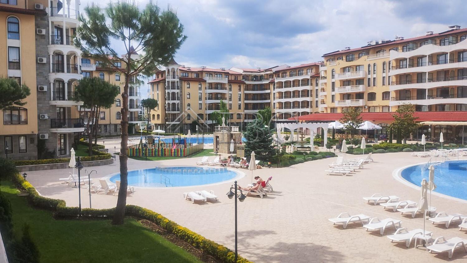 1-Bedroom Apartment with Pool View Royal Sun, Sunny Beach — main photo