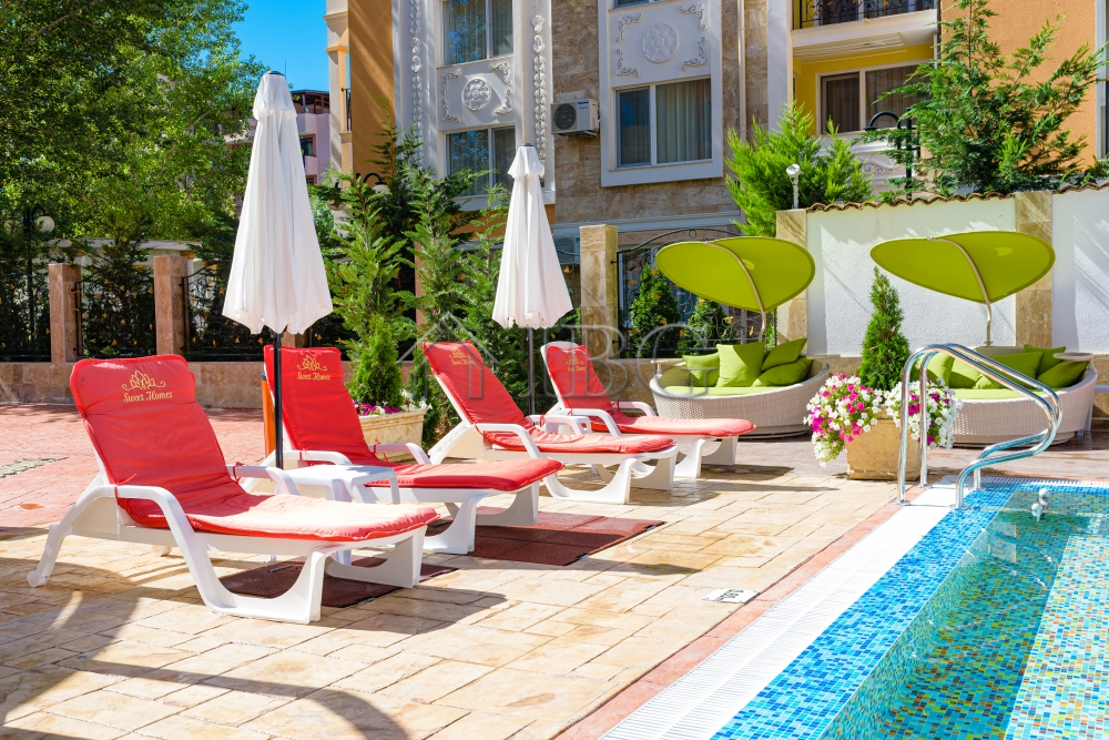 1-Bedroom Apartment with Pool View Sweet Homes 7, Sunny Beach — photo 4 of 25