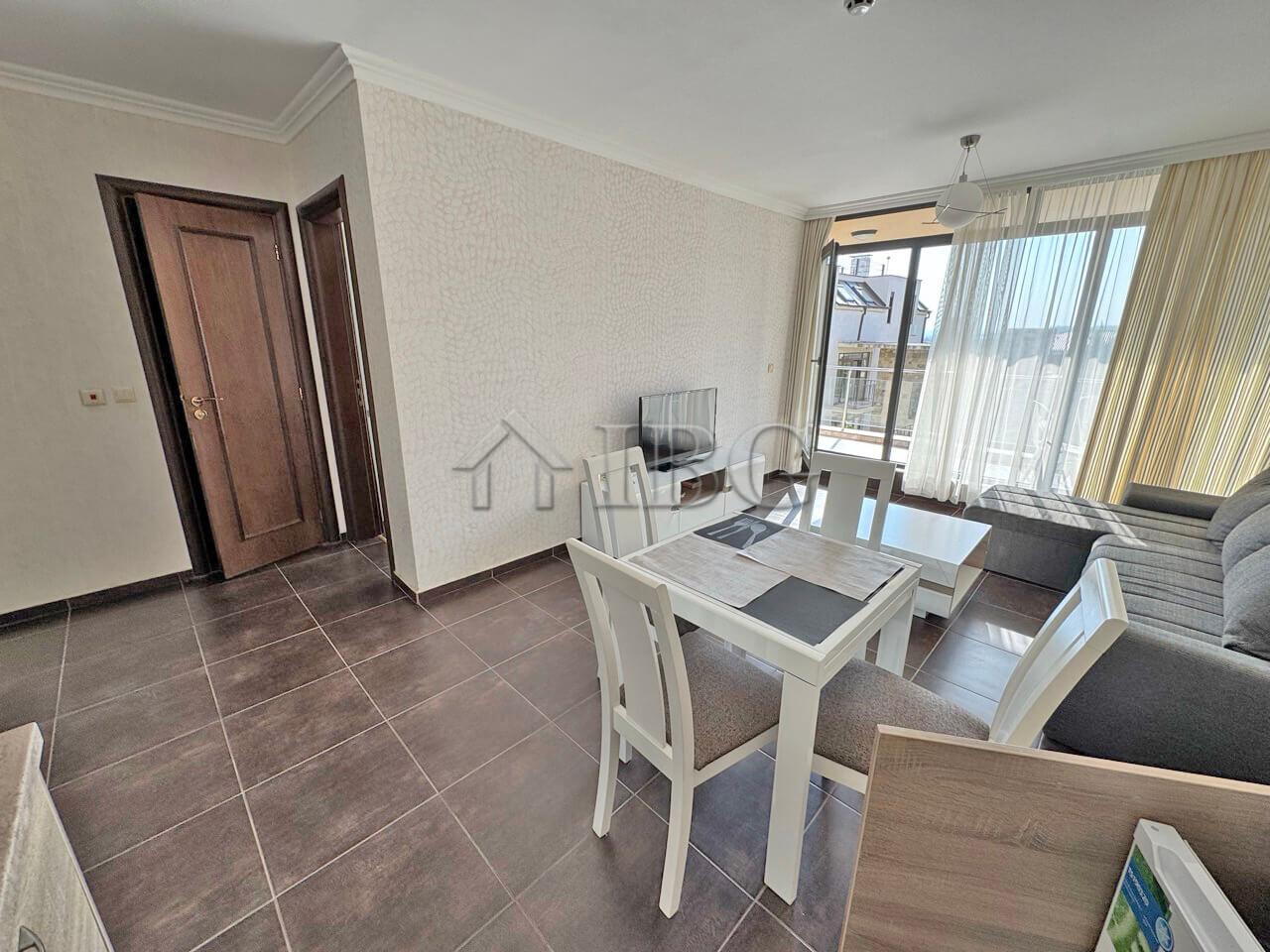 Seafront! Furnished 1-Bedroom Apartment with Sea View in Dolce Vita 2, Sveti Vlas — photo 9 of 12