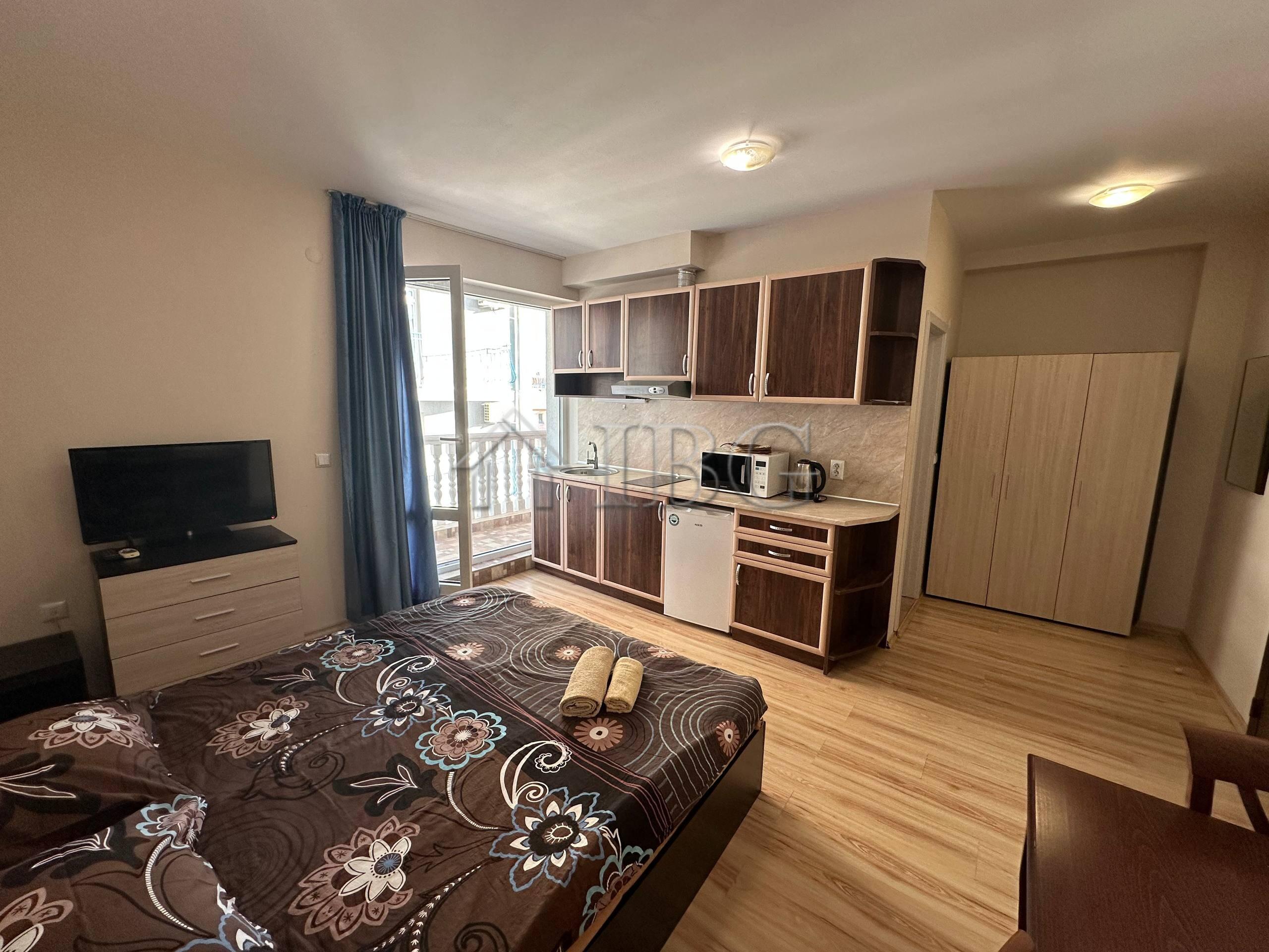 Studio with Panoramic Sea View in Roel Residence, Central Sveti Vlas — photo 2
