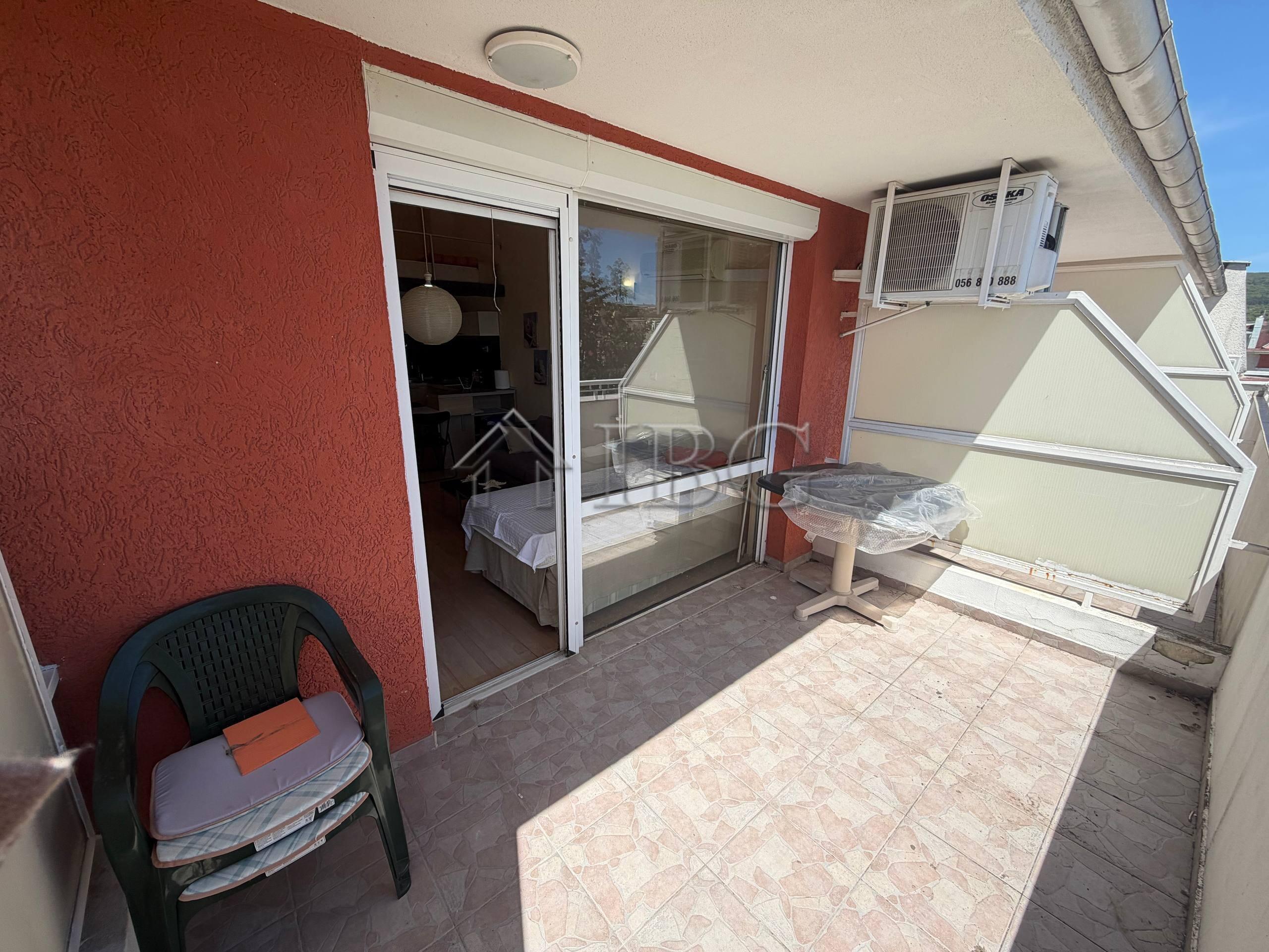 Studio with Additional Mezzanine Sleeping Area & Mountain View in Sunny Fort, Sunny Beach — photo 5 of 24