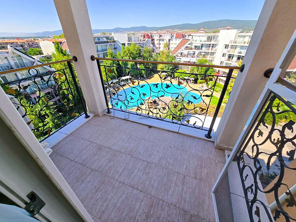 1-Bedroom Apartment with Pool View Sweet Homes 7, Sunny Beach — photo 9 of 25