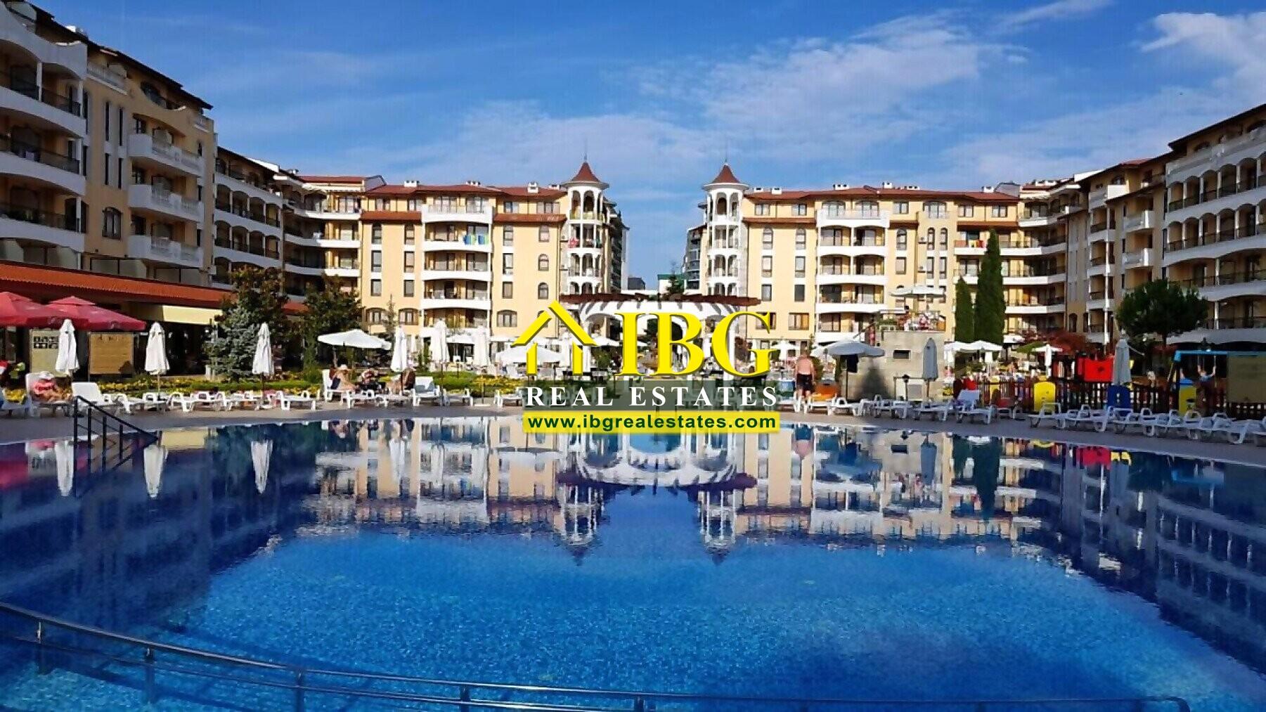 Spacious Furnished Studio with Terrace Royal Sun, Sunny Beach — main photo