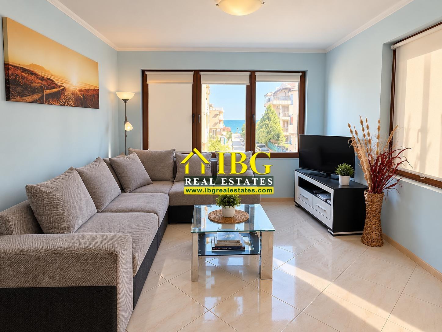 Spacious 3-Bedroom Apartment with Sea View - No Maintenance Fee Only 100 m from the Beach, Ravda — photo 4 of 16