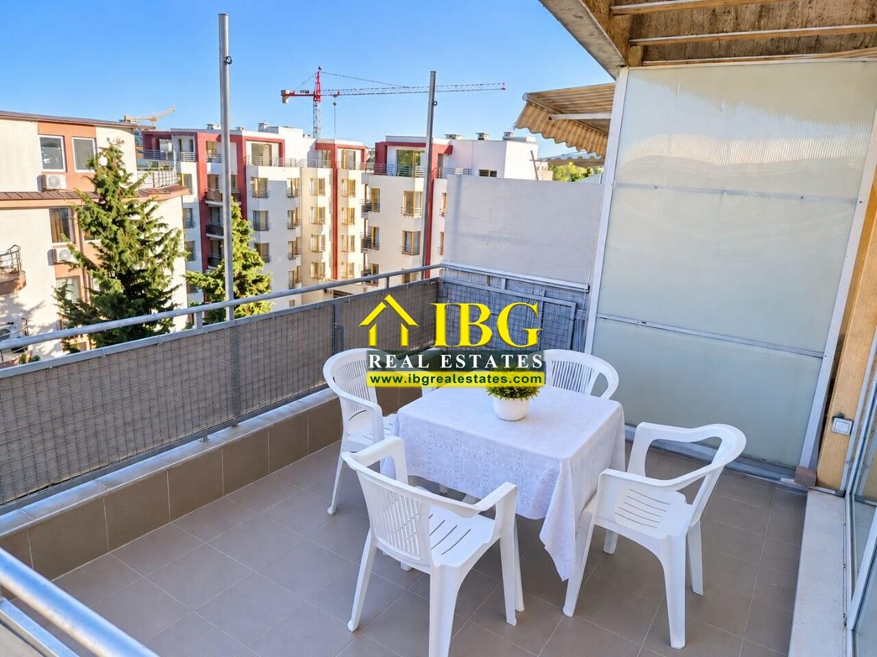 Spacious 1-Bedroom Apartment with Large Terrace Sunset Beach 1, Sunny Beach — photo 10 of 19