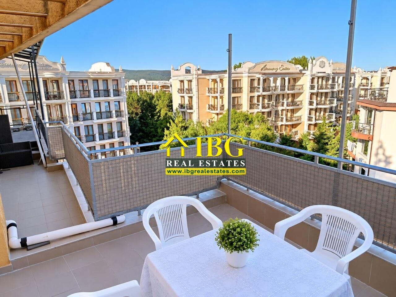 Spacious 1-Bedroom Apartment with Large Terrace Sunset Beach 1, Sunny Beach — photo 11 of 19