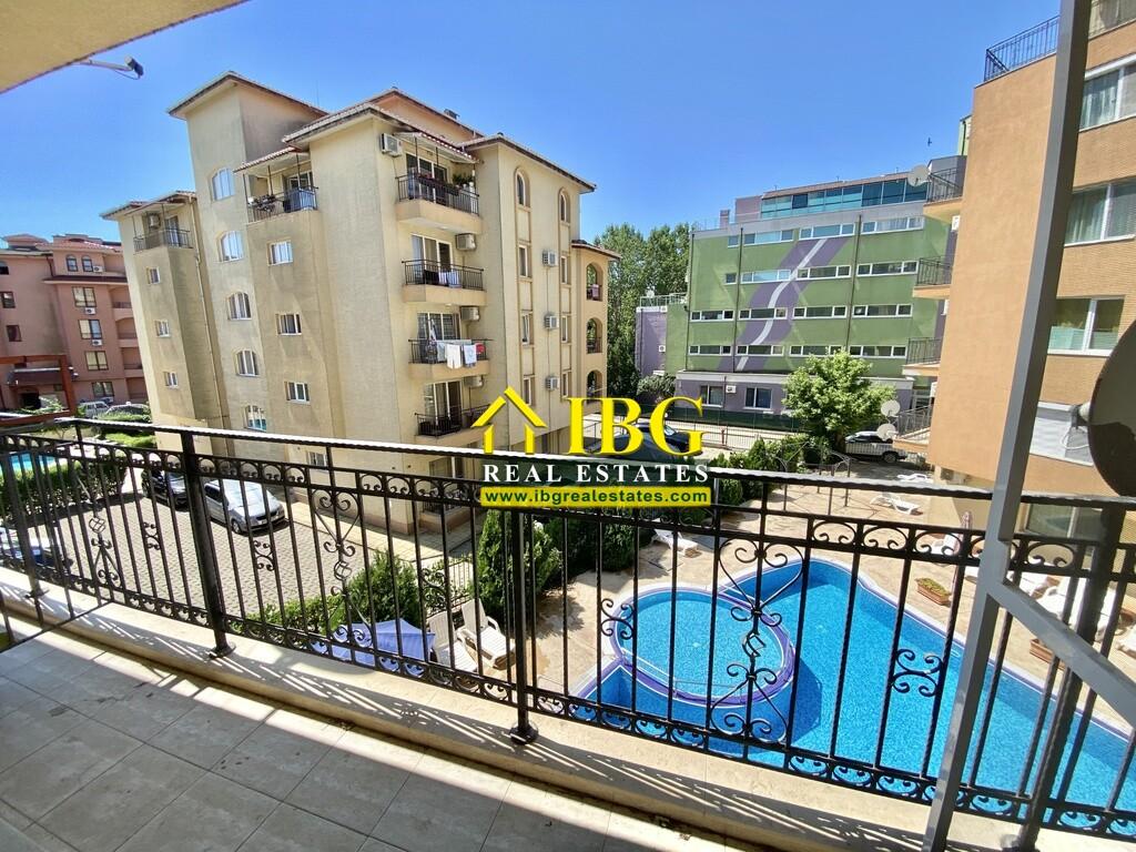 Bargain! Studio with balcony and Pool view in Amadeus 19, Sunny Beach — photo 8 of 13