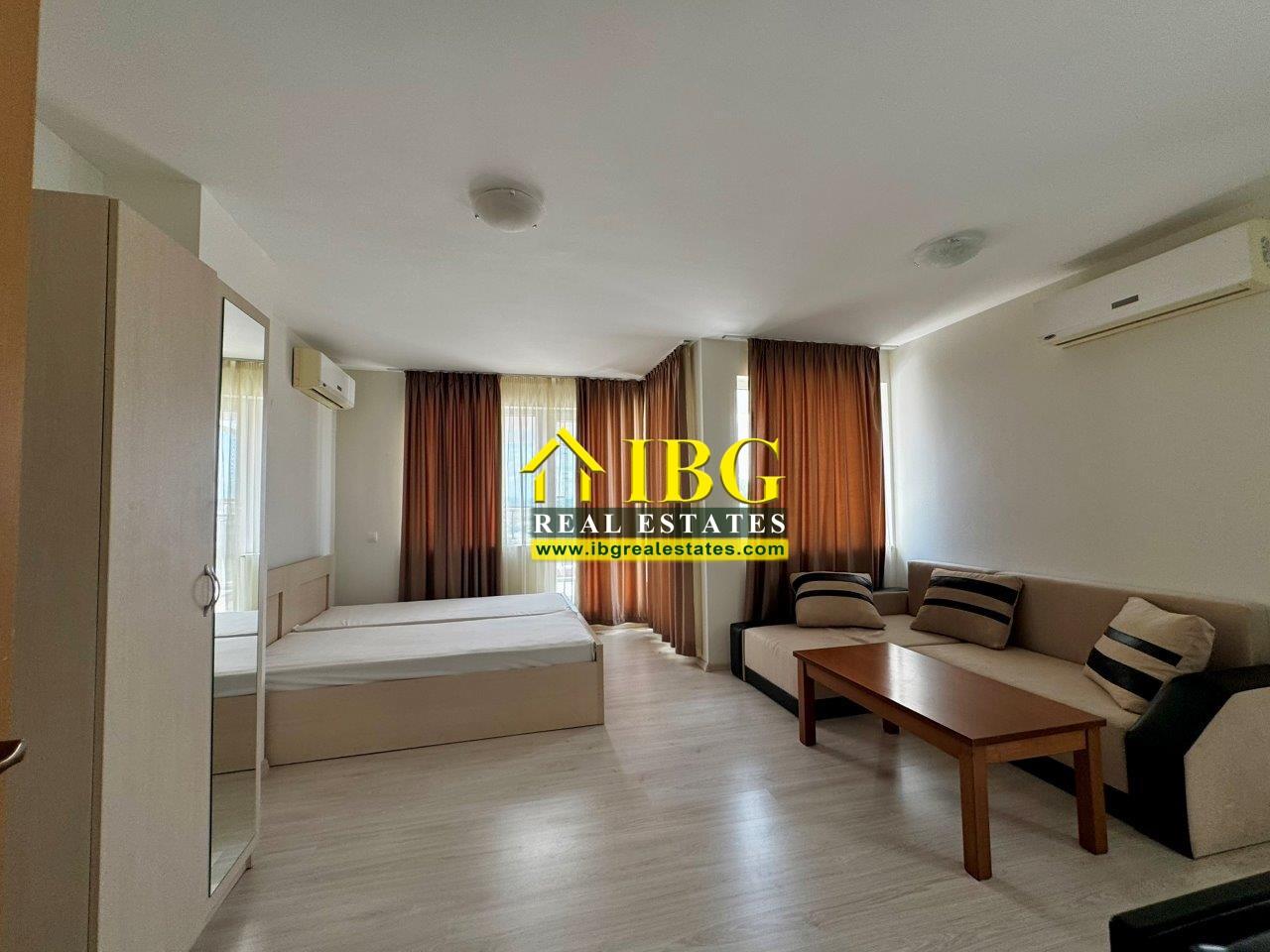 Large Studio with 44.86 sq.m. Terrace Darius, Sunny Beach — photo 8 of 18