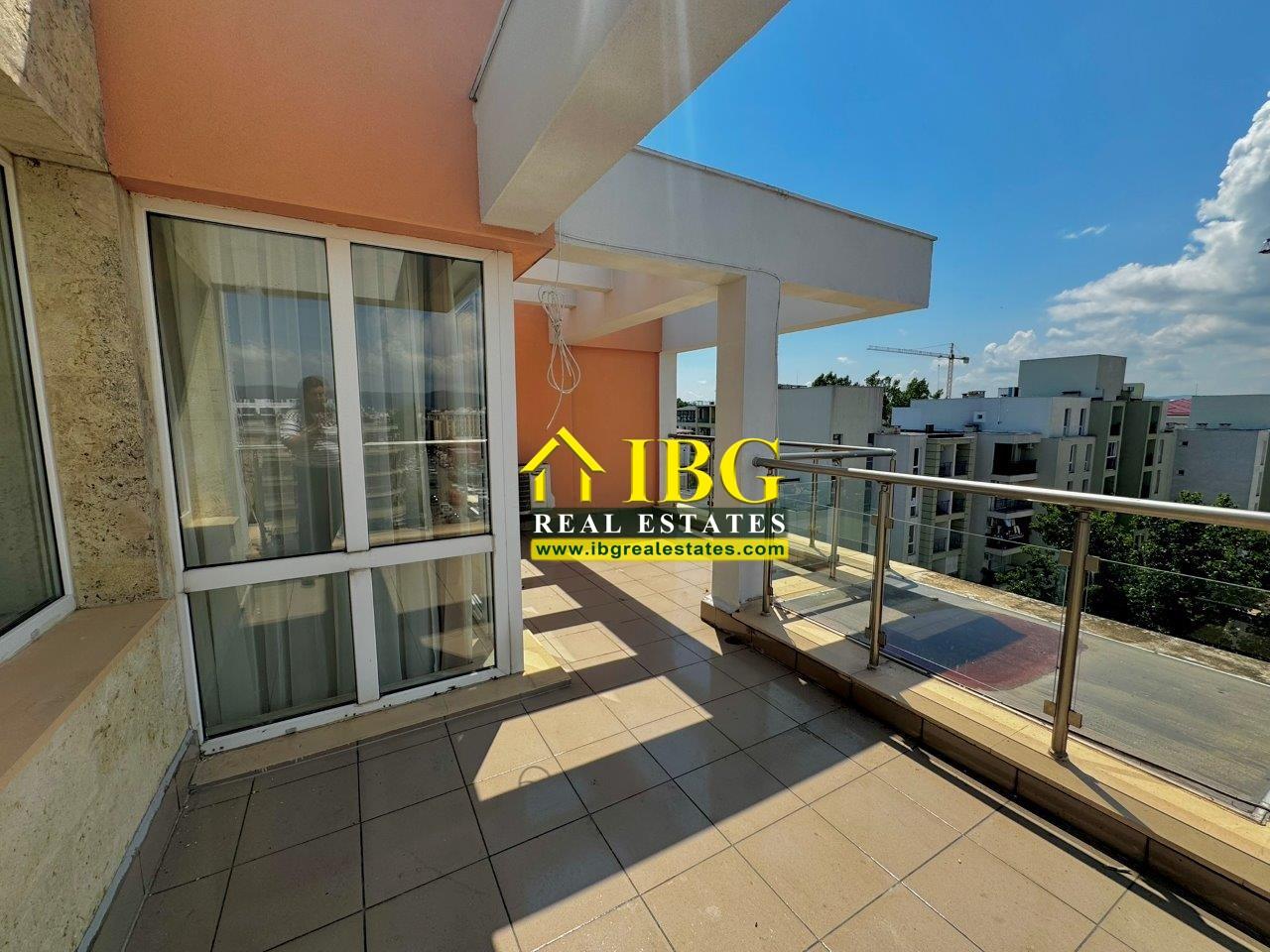 Large Studio with 44.86 sq.m. Terrace Darius, Sunny Beach — main photo
