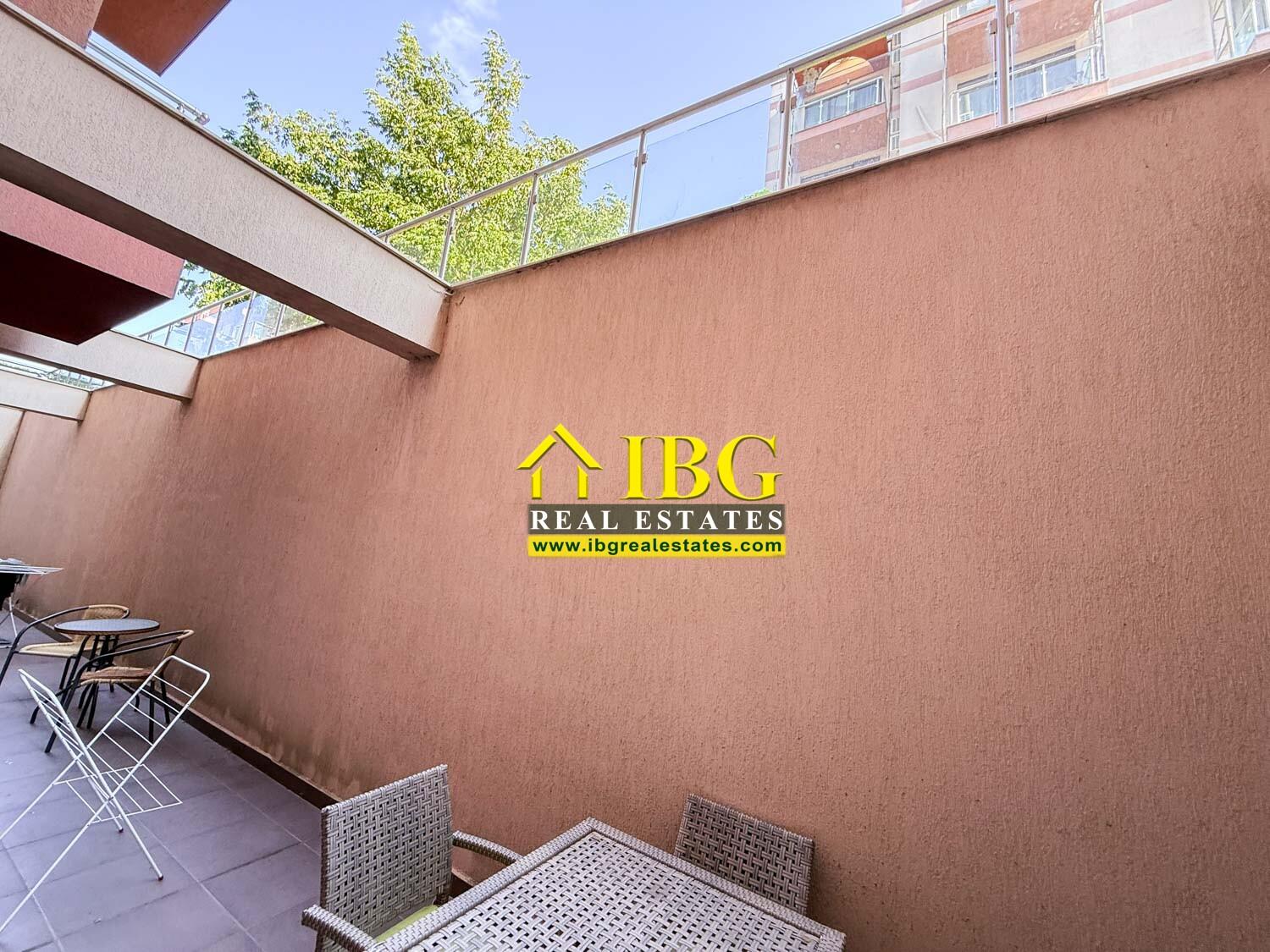 Exclusive! Spacious Studio with Large English Courtyard Tarsis 3, Sunny Beach — photo 10 of 25