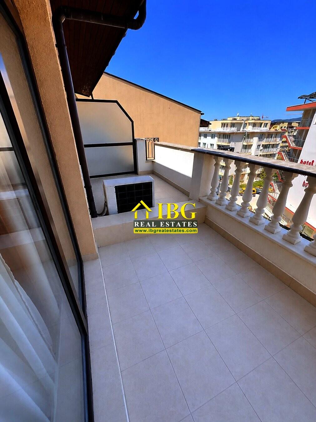 Spacious Furnished Studio with Terrace Royal Sun, Sunny Beach — photo 7 of 13