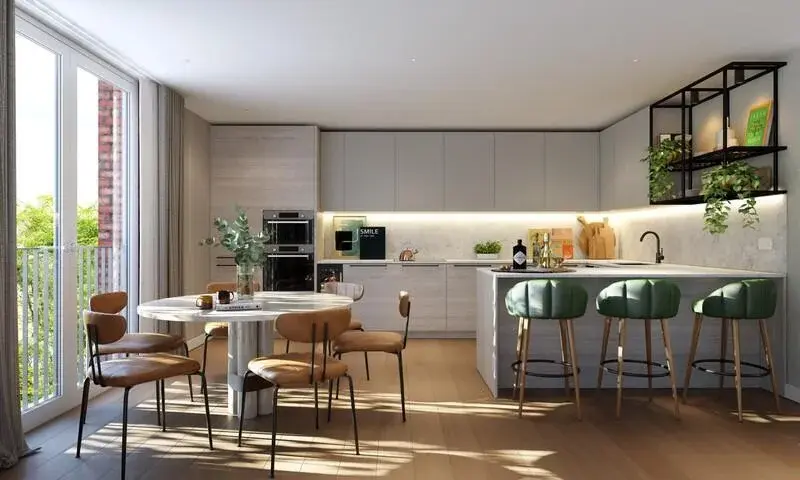 3 Bedroom Apartment for Sale Poplar London Heron Wharf — photo 8 of 18