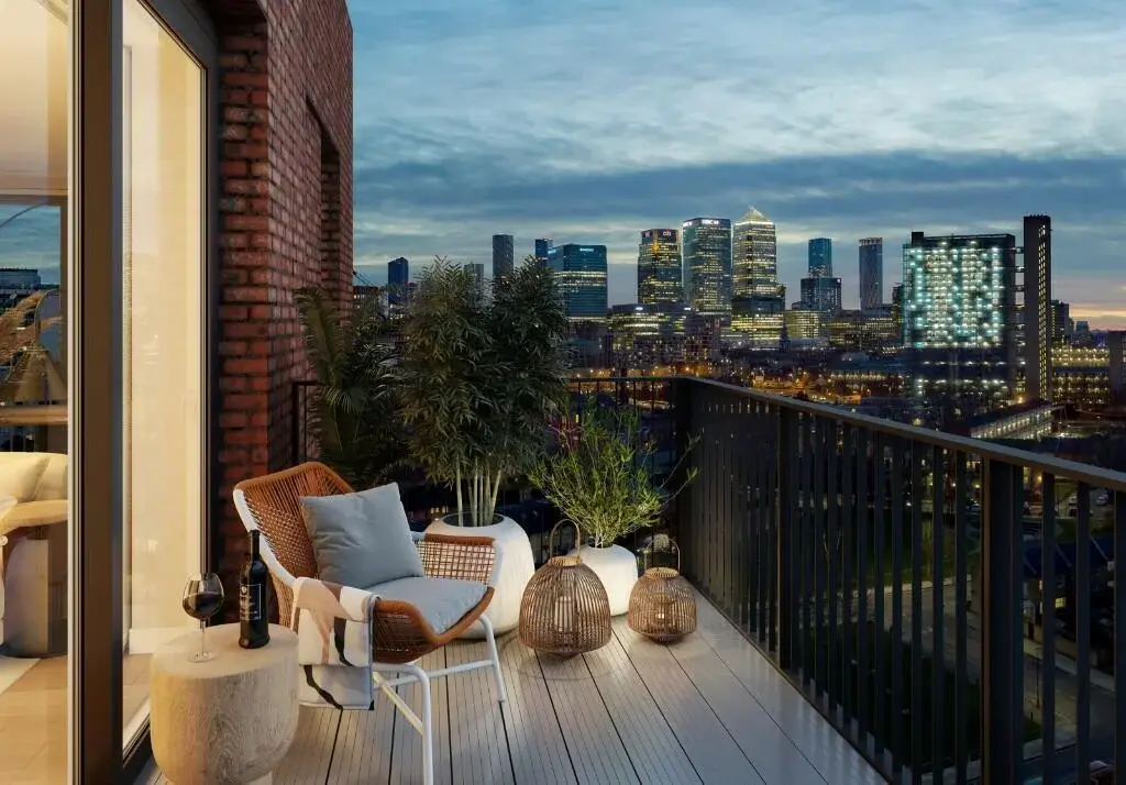 3 Bedroom Apartment for Sale Poplar London Heron Wharf — Poplar