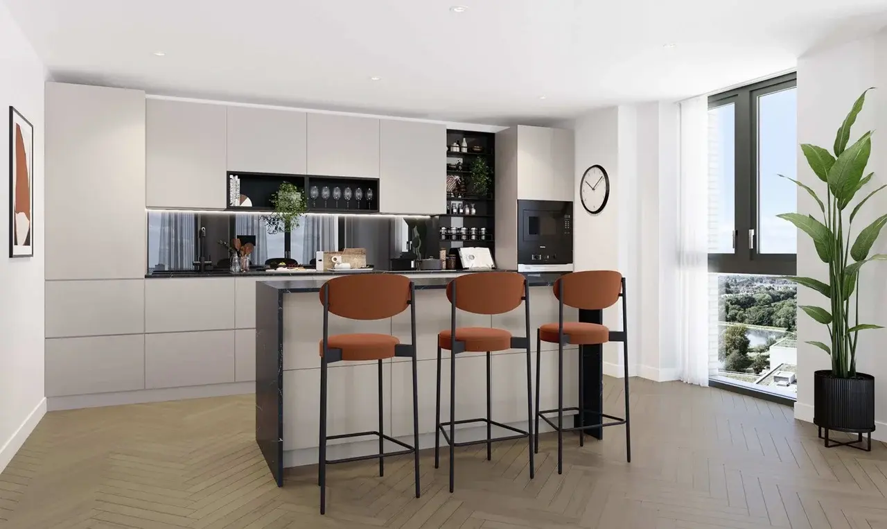 2 Bedroom Penthouse for Sale Finsbury Park London Woodberry Down — photo 6