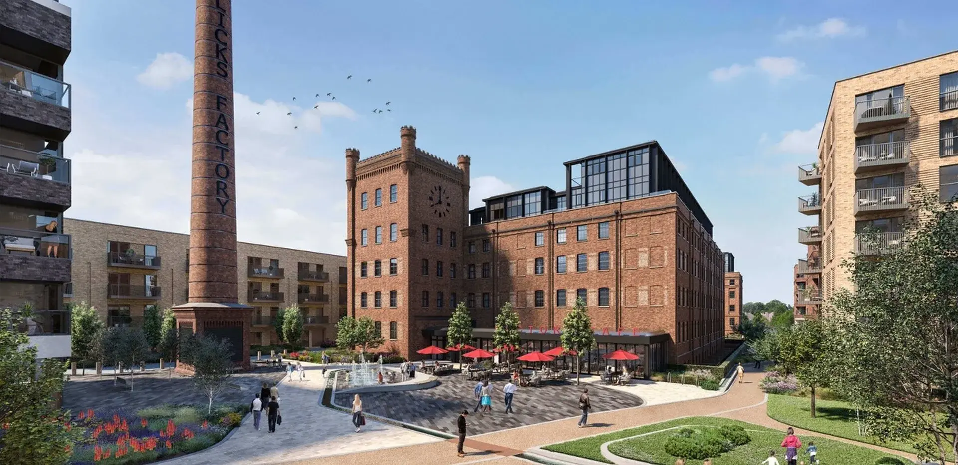 3 Bedroom Apartment for Sale Slough Berkshire Horlicks Quarter — photo 2