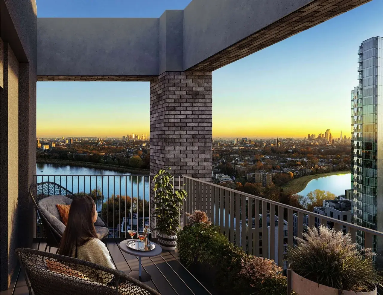 2 Bedroom Penthouse for Sale Finsbury Park London Woodberry Down — photo 11 of 19