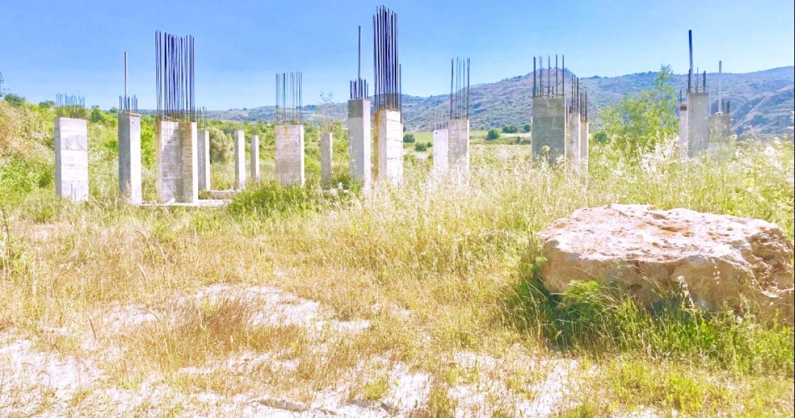 4-Bedroom Early stage shell for sale with views — Paphos