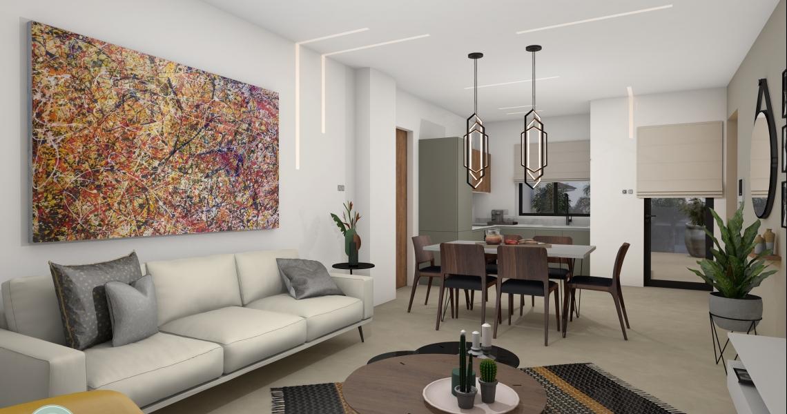 Very large stylish two-bedroom apartment near Finikoudes Promenade — photo 9 of 19