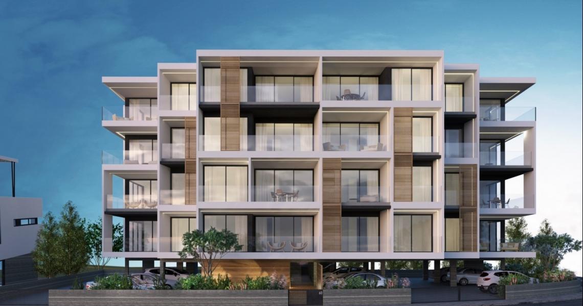 Two-bedroom spacious first floor apartment - central Paphos — Paphos